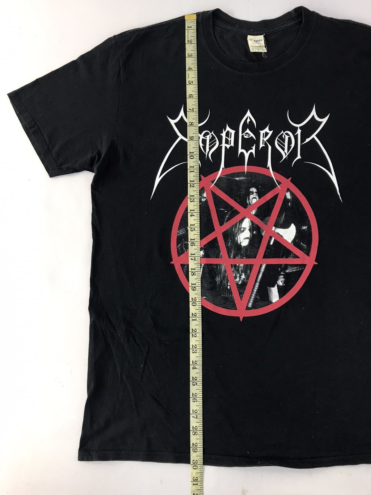 Band Tees Emperor Wrath Of The Tyrant Gothic Metal Graphic Screen Tee Size US XL / EU 56 / 4 - 8 Thumbnail