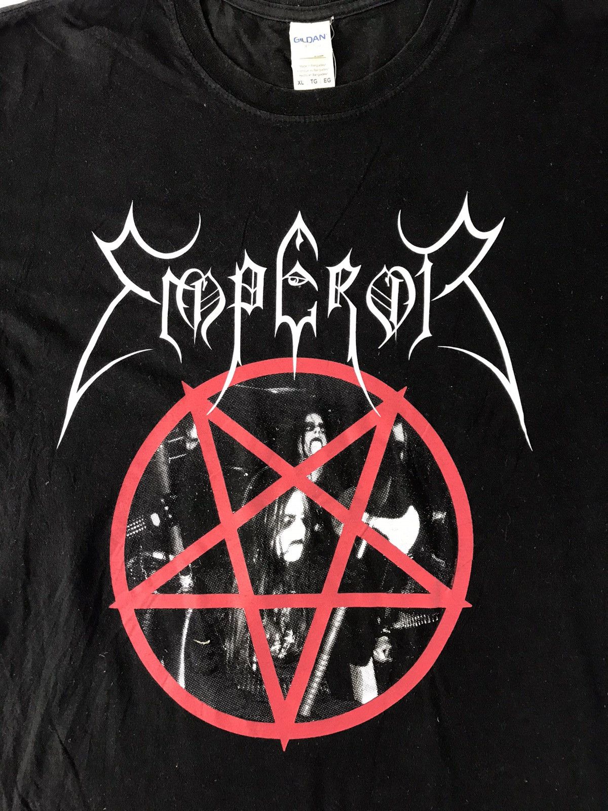 Band Tees Emperor Wrath Of The Tyrant Gothic Metal Graphic Screen Tee Size US XL / EU 56 / 4 - 4 Thumbnail