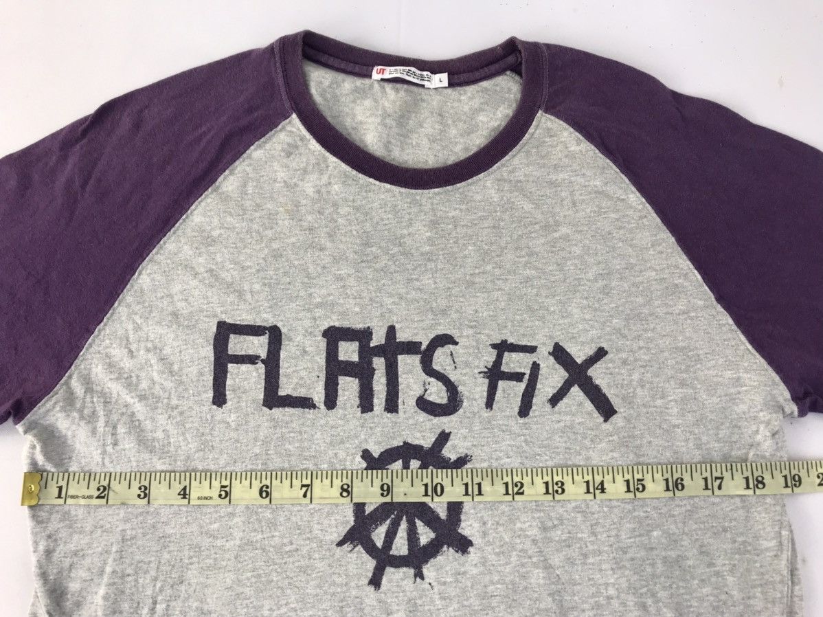 Jean-Michel Basquiat Jean Michel Basquiat Flats Fix 3 Quater Raglan Printed Tee Size US L / EU 52-54 / 3 - 6 Thumbnail