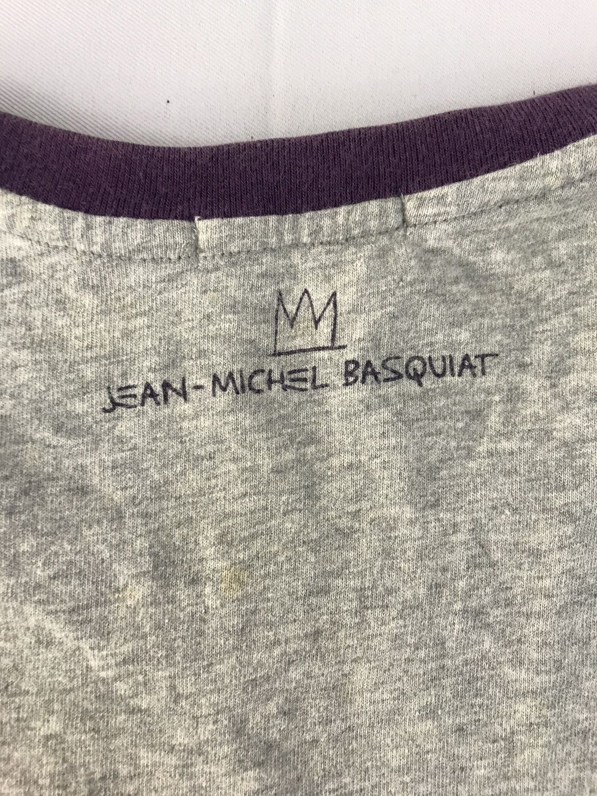 Jean-Michel Basquiat Jean Michel Basquiat Flats Fix 3 Quater Raglan Printed Tee Size US L / EU 52-54 / 3 - 5 Thumbnail
