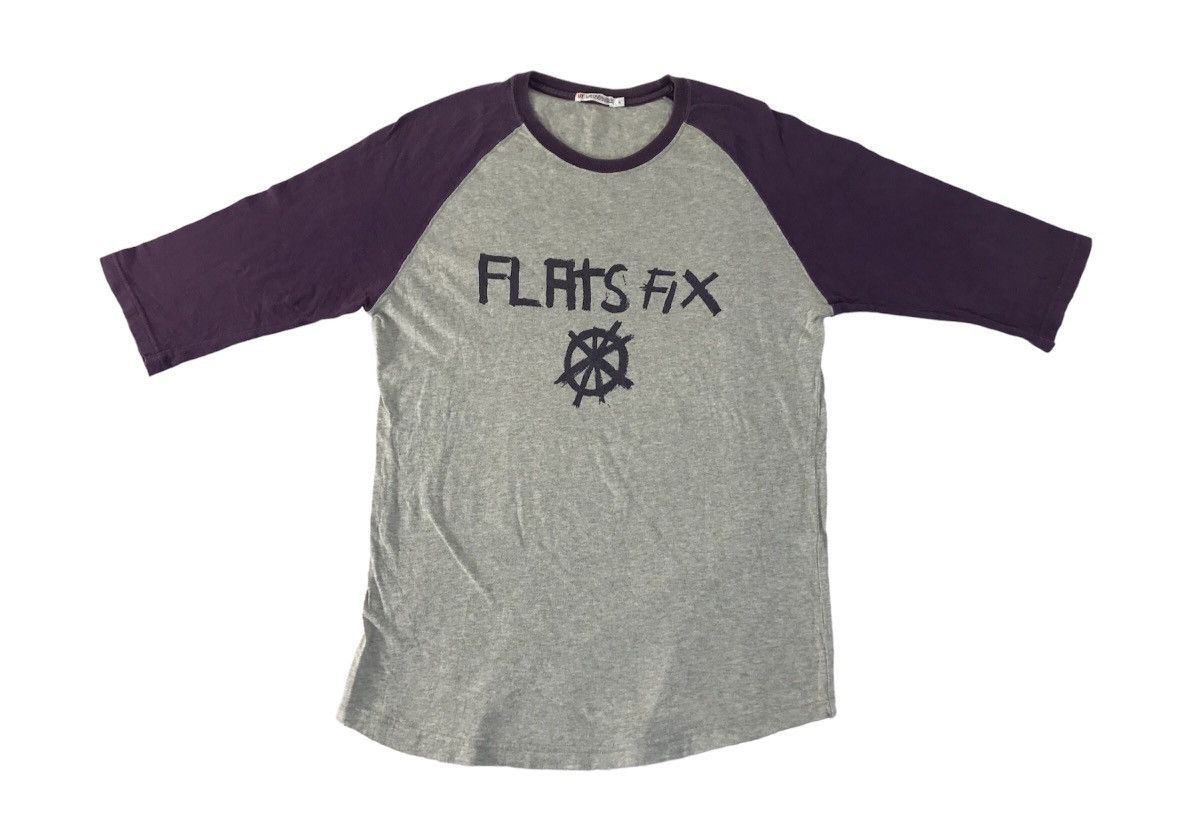 Jean-Michel Basquiat Jean Michel Basquiat Flats Fix 3 Quater Raglan Printed Tee Size US L / EU 52-54 / 3 - 1 Thumbnail