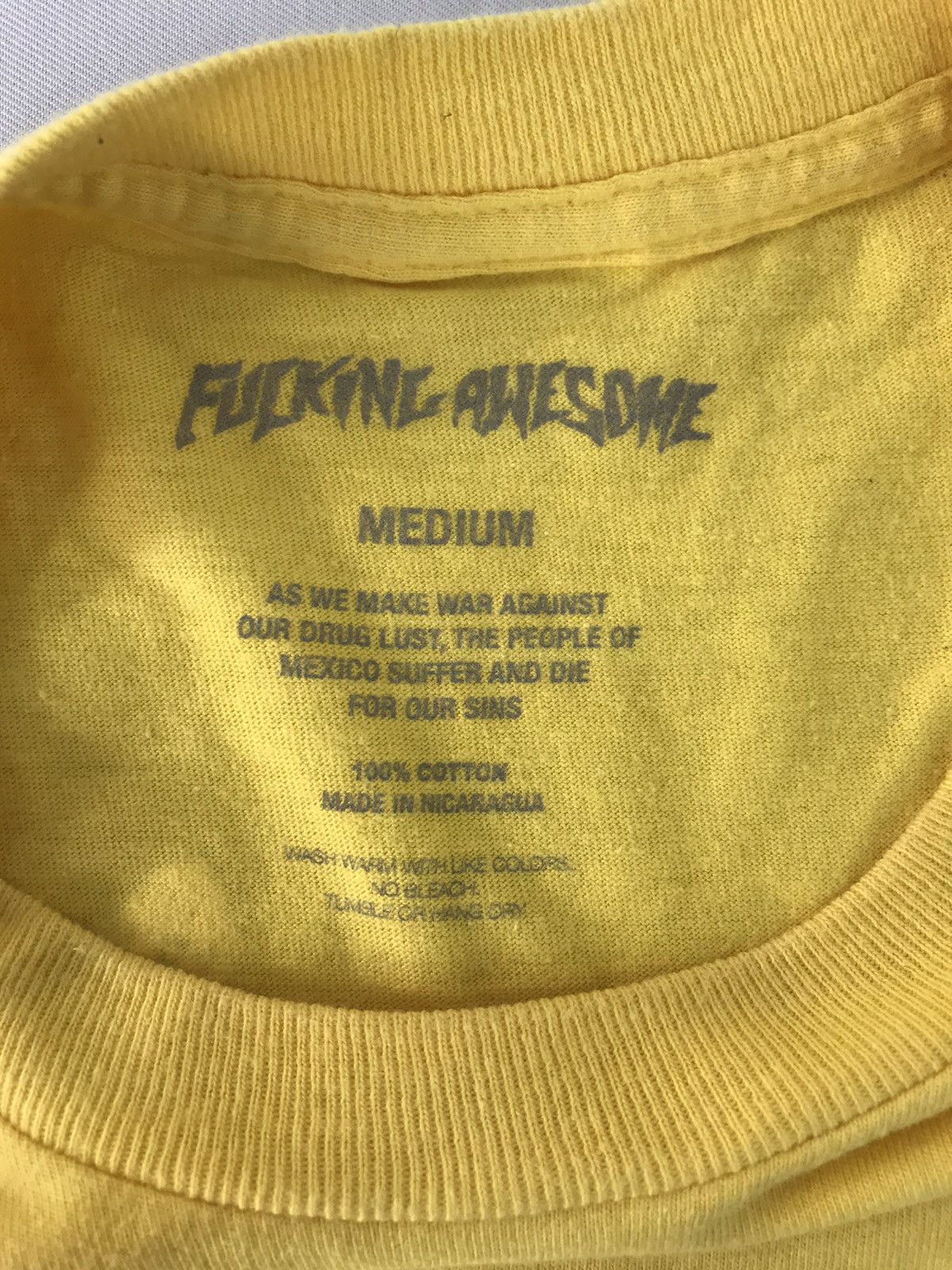 Fucking Awesome Fucking Awesome Skate Rebellious Gang Big Logo Printed Tee Size US M / EU 48-50 / 2 - 6 Thumbnail