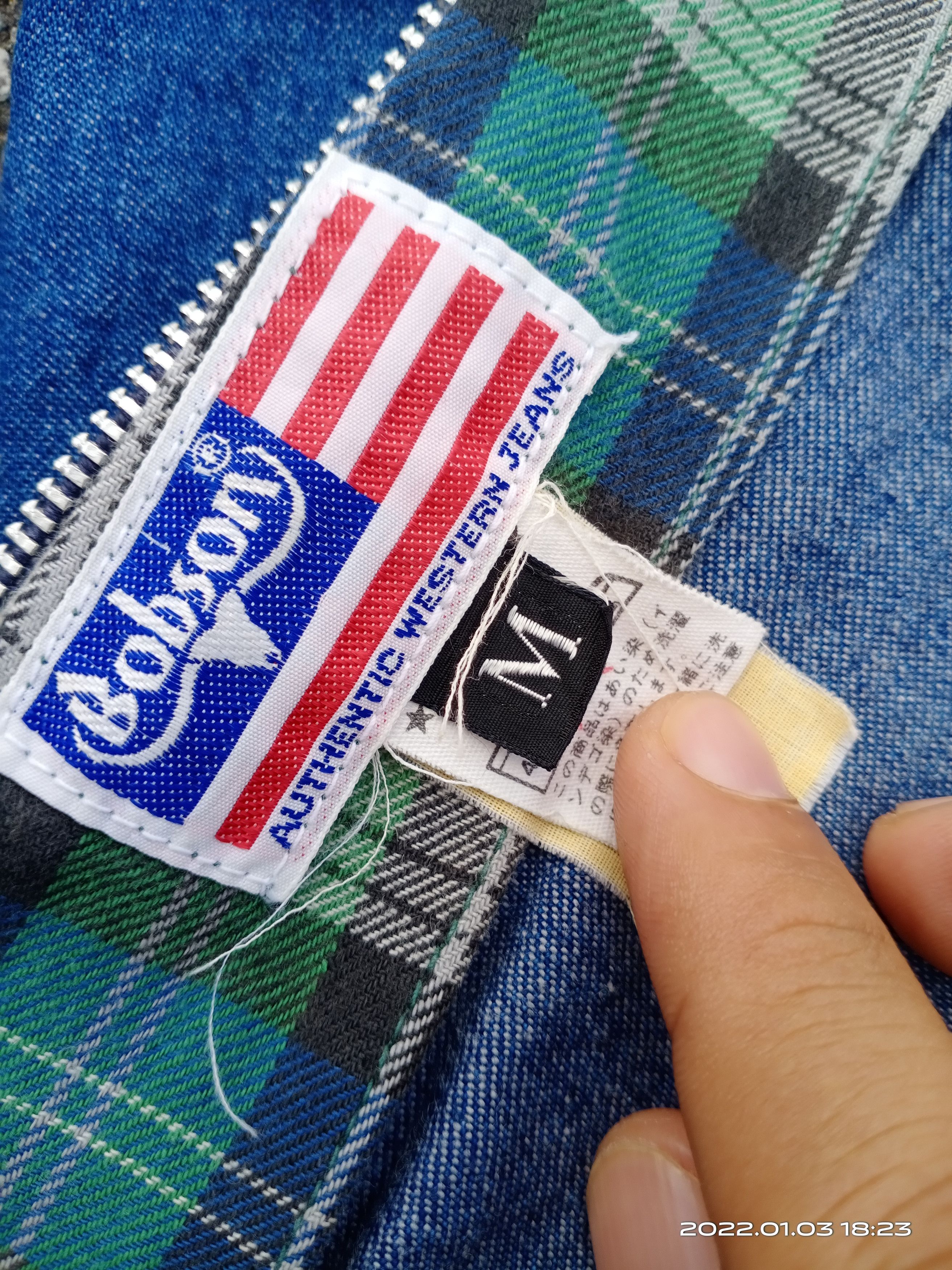 Japanese Brand 🔥Rare Design🔥Vintage Bobson Denim Workwear Hoodie Jacket Size US M / EU 48-50 / 2 - 5 Thumbnail