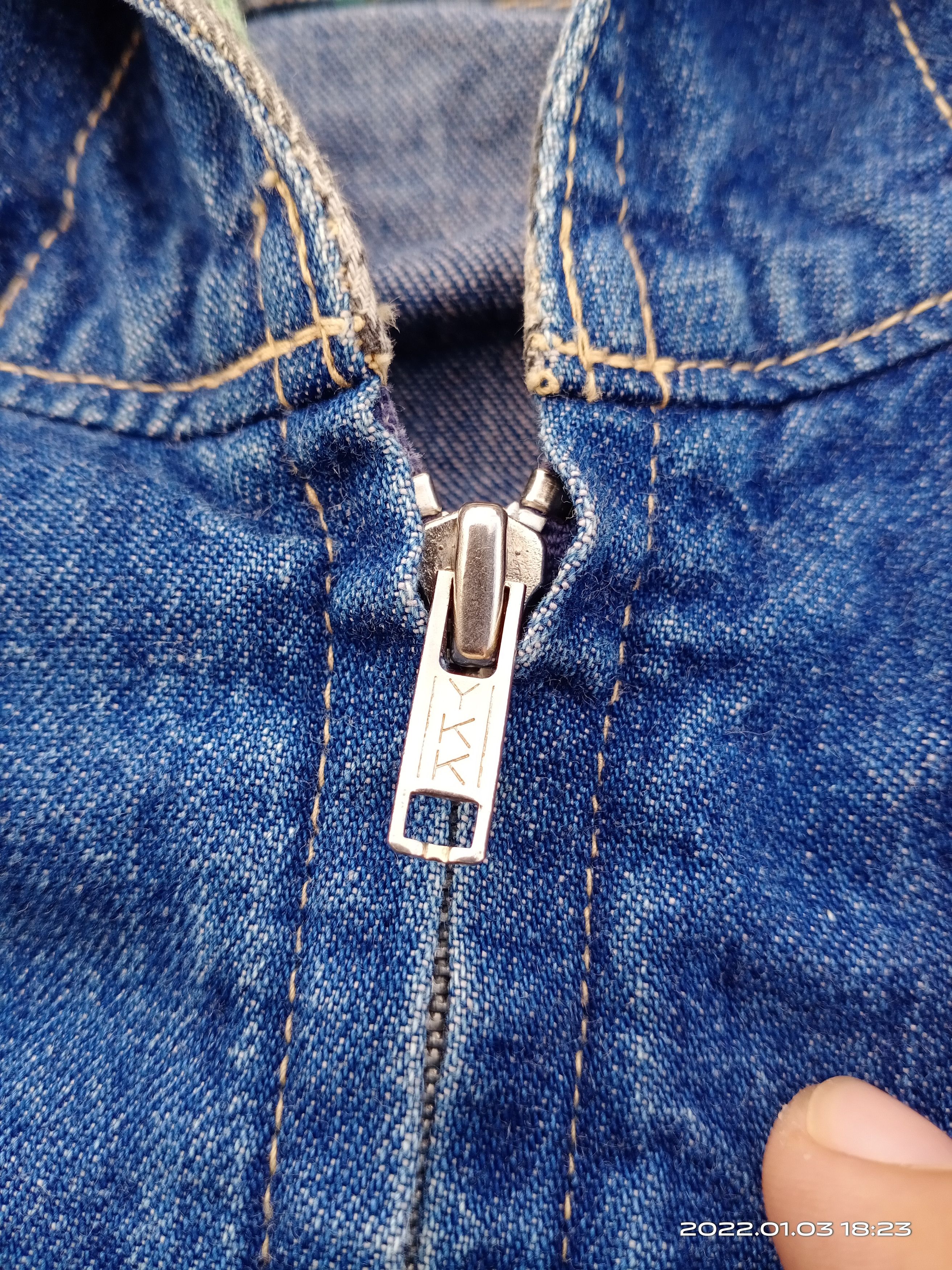 Japanese Brand 🔥Rare Design🔥Vintage Bobson Denim Workwear Hoodie Jacket Size US M / EU 48-50 / 2 - 4 Thumbnail