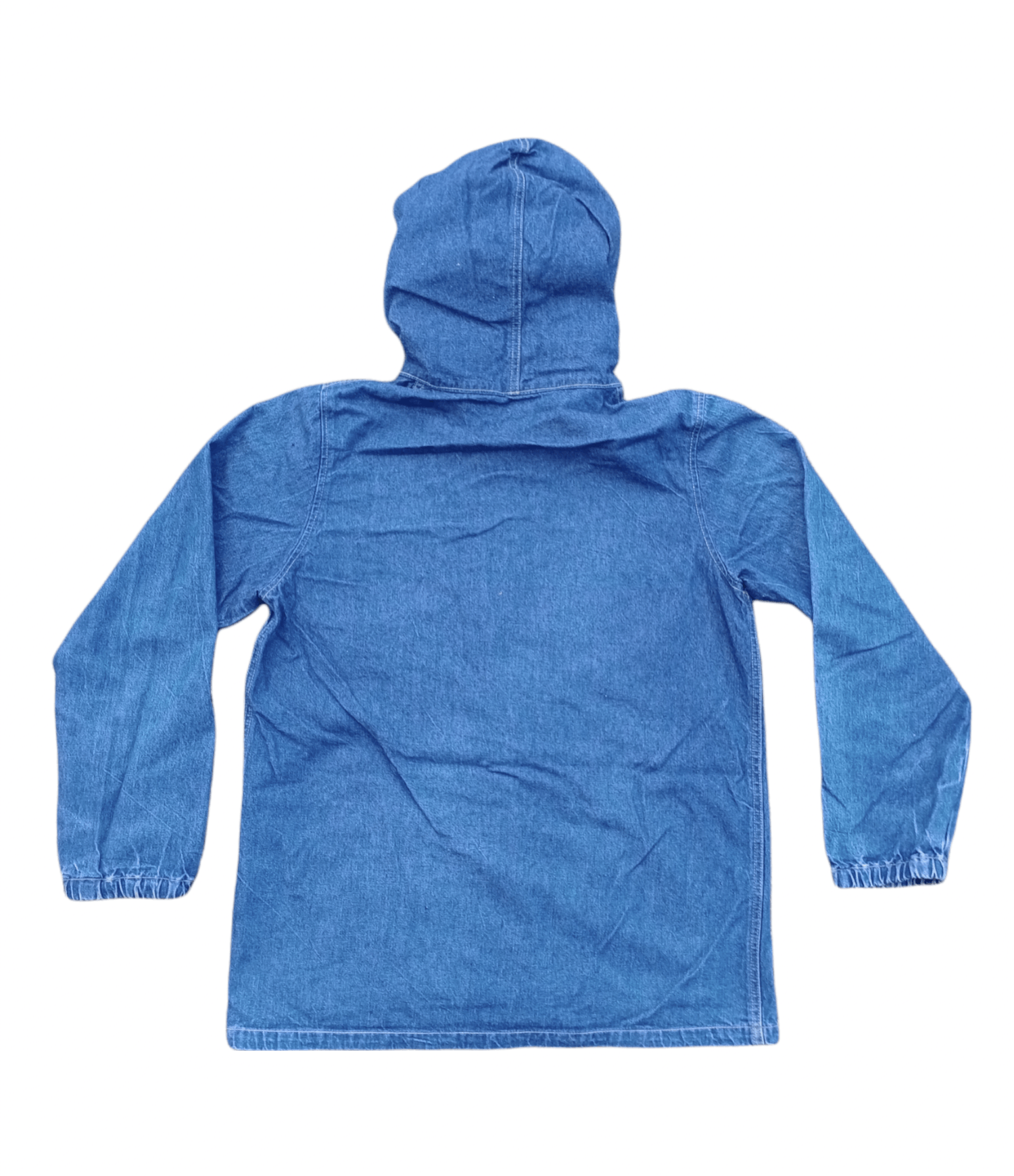 Japanese Brand 🔥Rare Design🔥Vintage Bobson Denim Workwear Hoodie Jacket Size US M / EU 48-50 / 2 - 6 Thumbnail