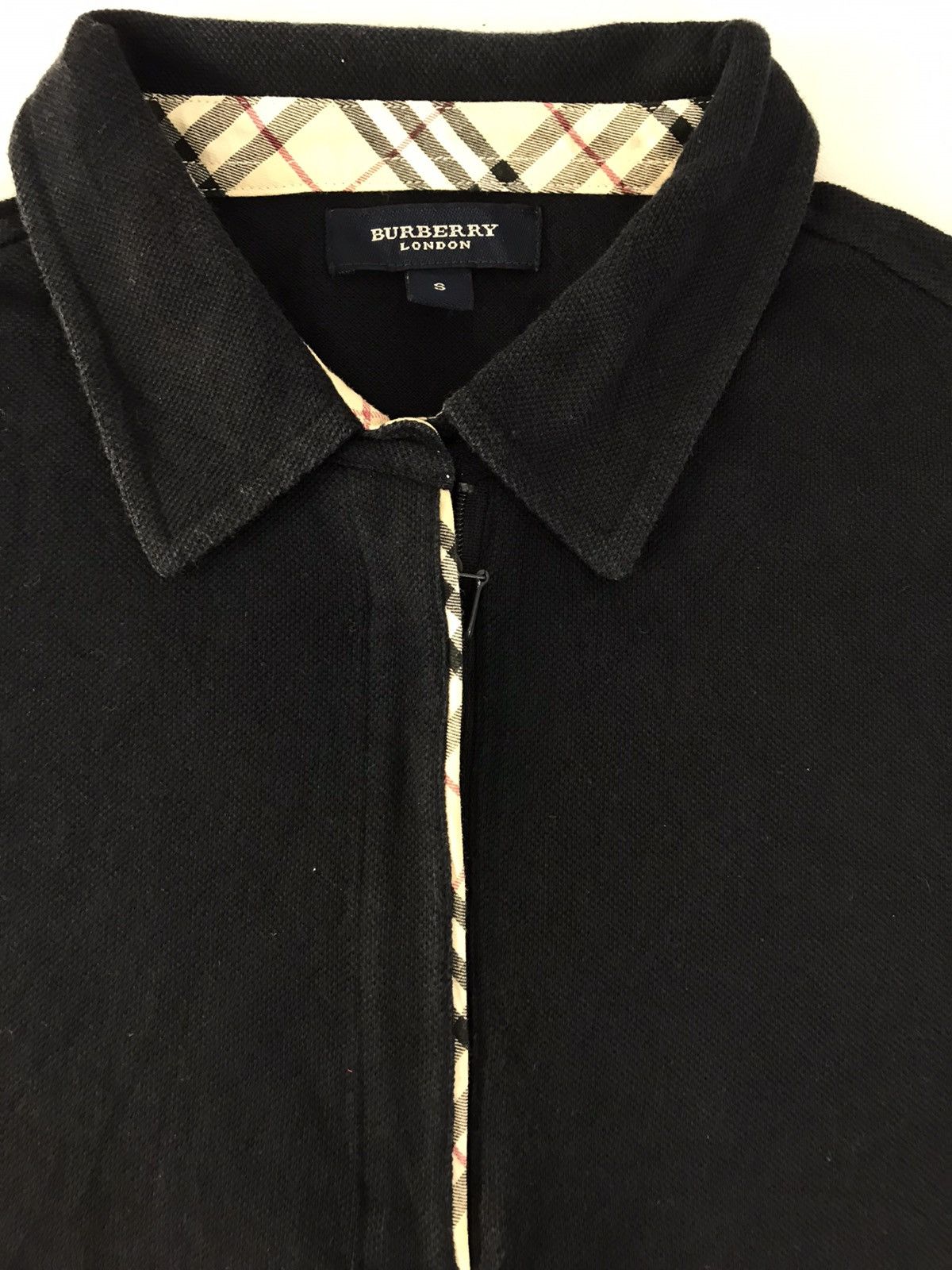 Burberry Burberry London Nova Check Monogram Plain Longsleeve Polo Size S / US 4 / IT 40 - 4 Thumbnail