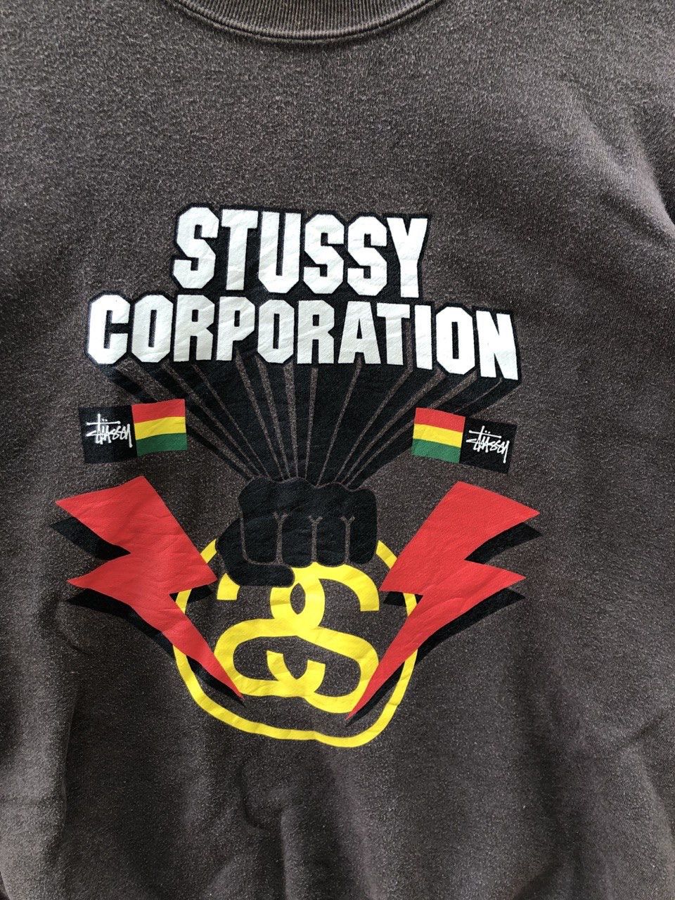 Stussy OG Vintage 90s Stussy Corporation Resist Baggy Sweatshirt Size US L / EU 52-54 / 3 - 3 Thumbnail