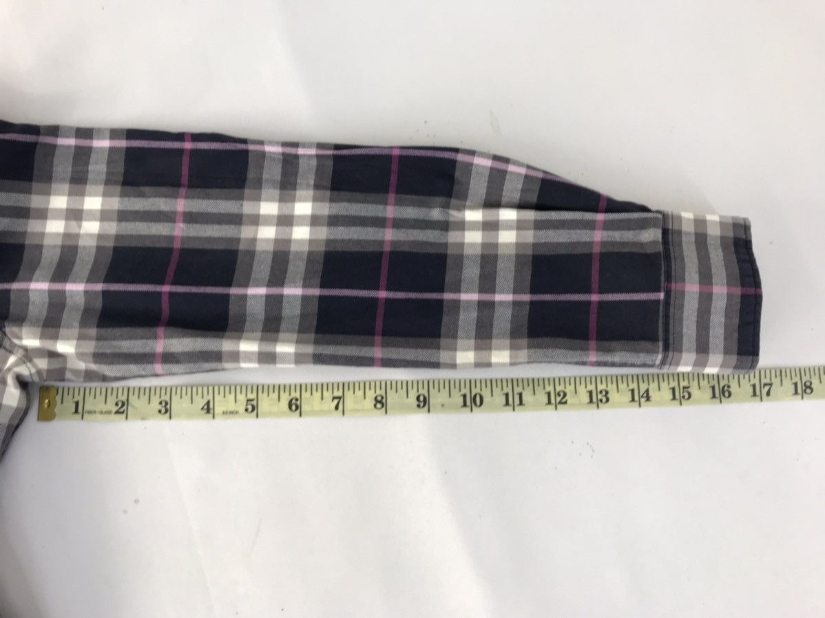 Burberry Burberry London Long Flannel Shirt Button Up Plaid Check Size S / US 4 / IT 40 - 7 Thumbnail