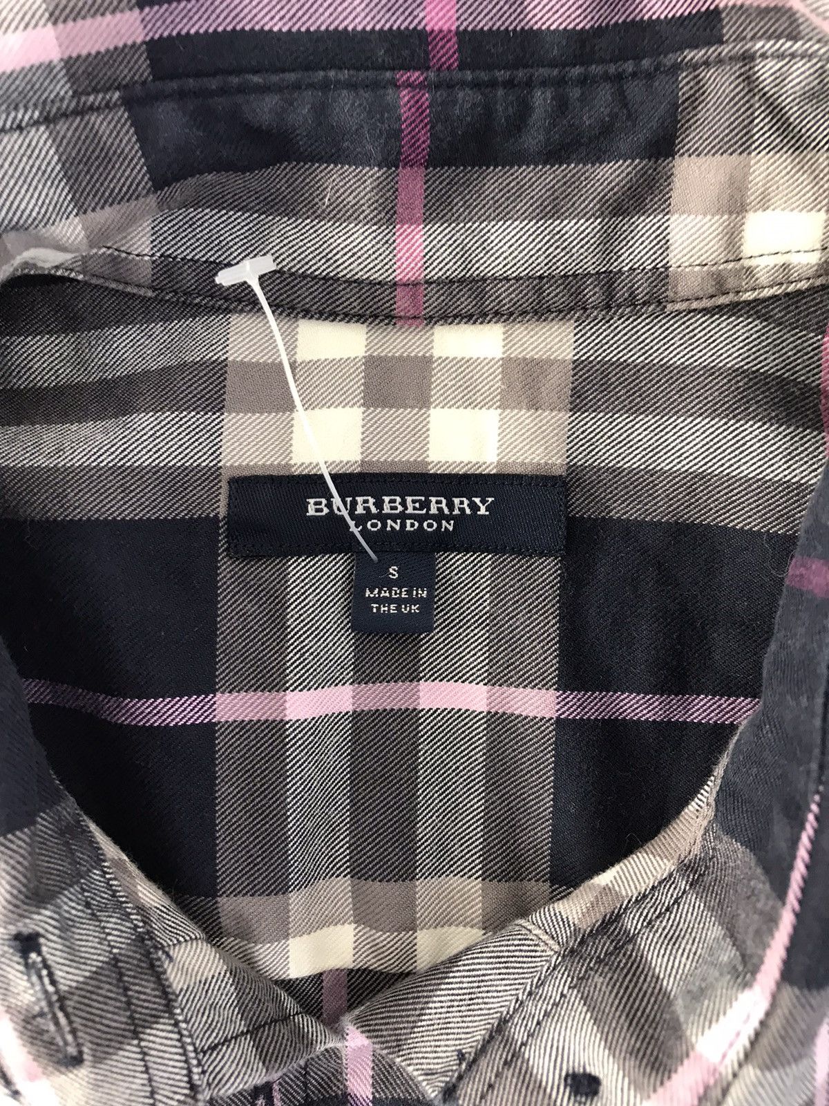 Burberry Burberry London Long Flannel Shirt Button Up Plaid Check Size S / US 4 / IT 40 - 3 Thumbnail