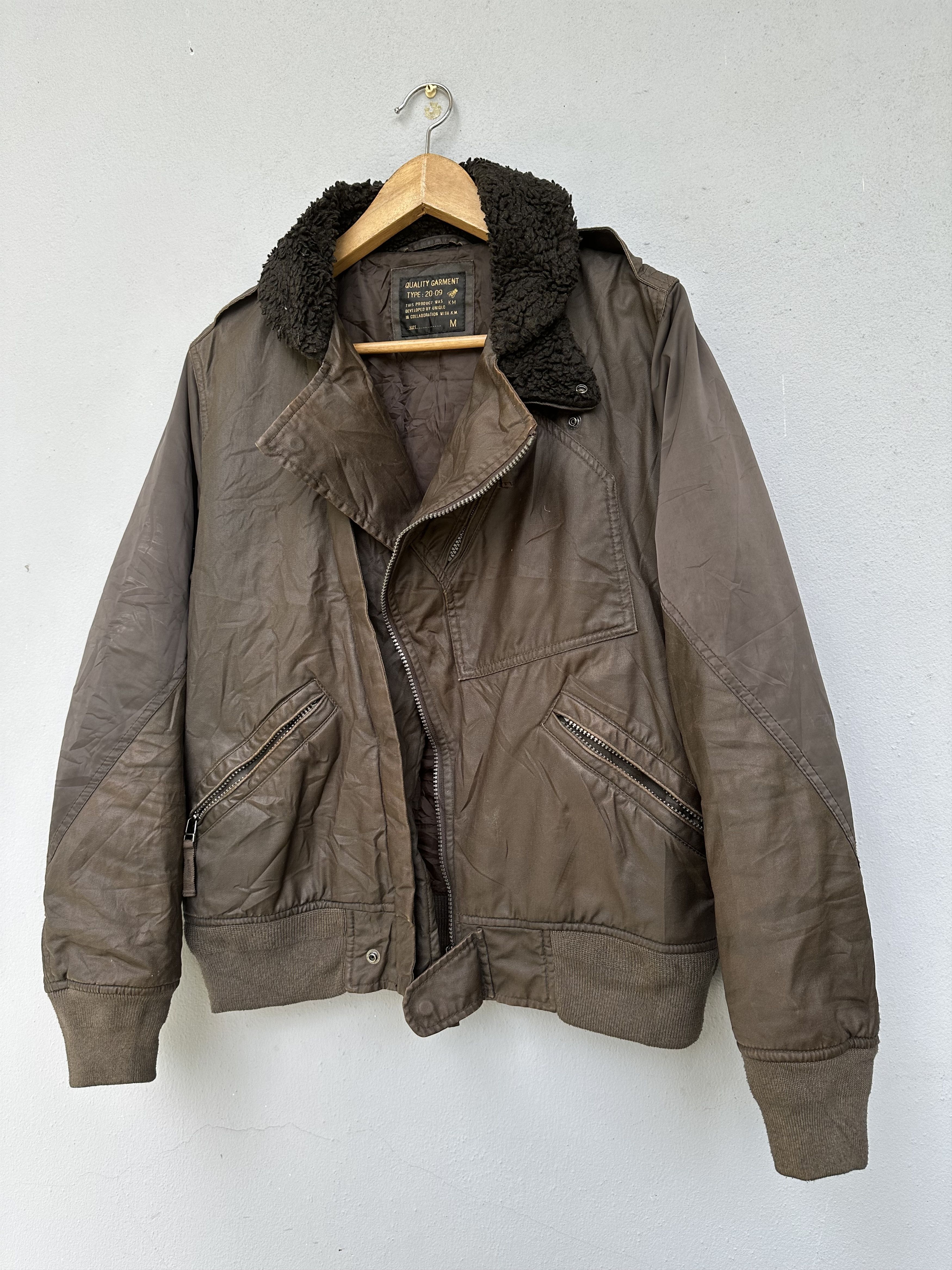 Kiminori Morishita Japanese Brand K.M Kiminori Morishita X Uniqlo Bomber Jacket Size US M / EU 48-50 / 2 - 3 Thumbnail