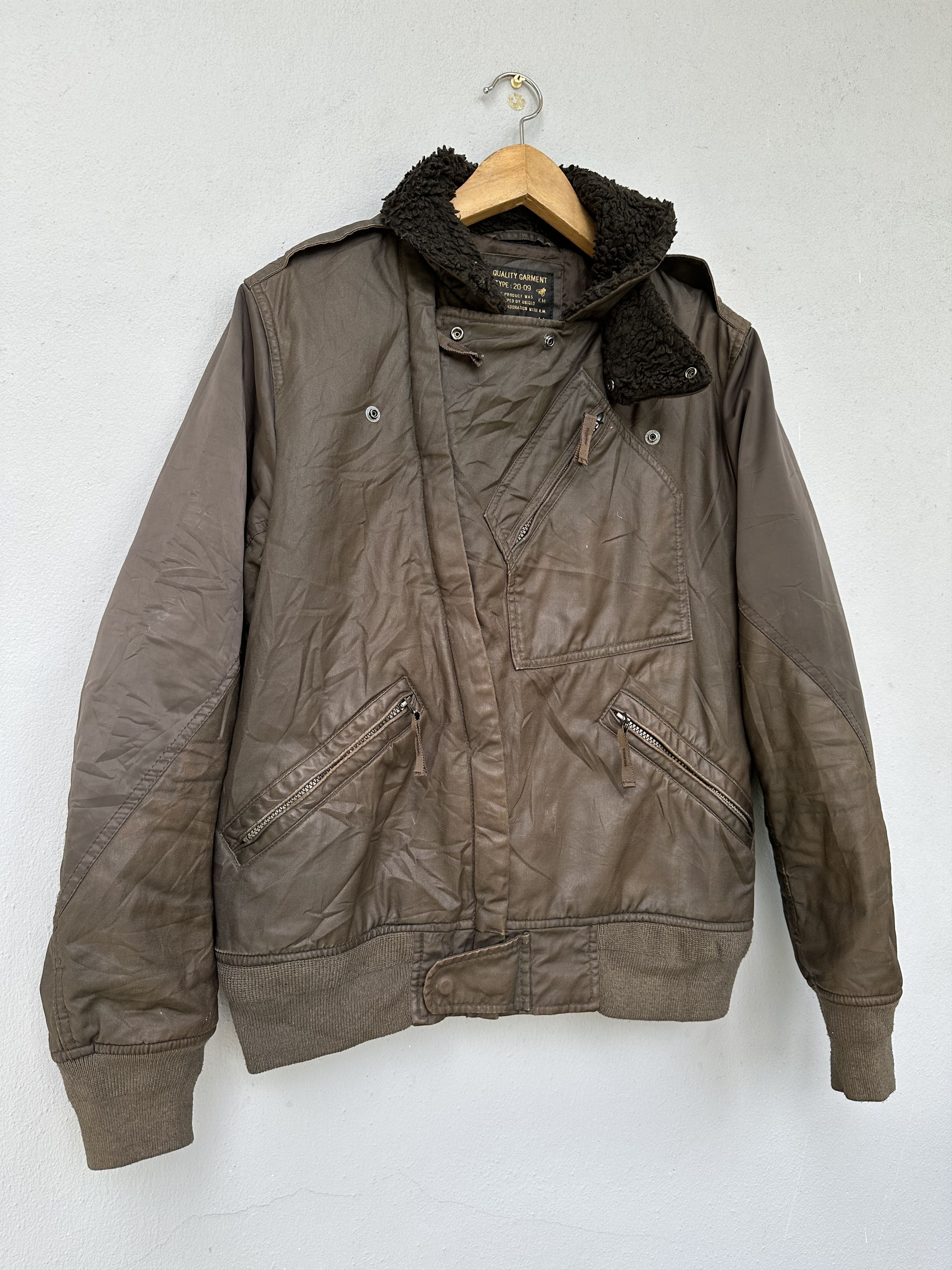 Kiminori Morishita Japanese Brand K.M Kiminori Morishita X Uniqlo Bomber Jacket Size US M / EU 48-50 / 2 - 6 Thumbnail