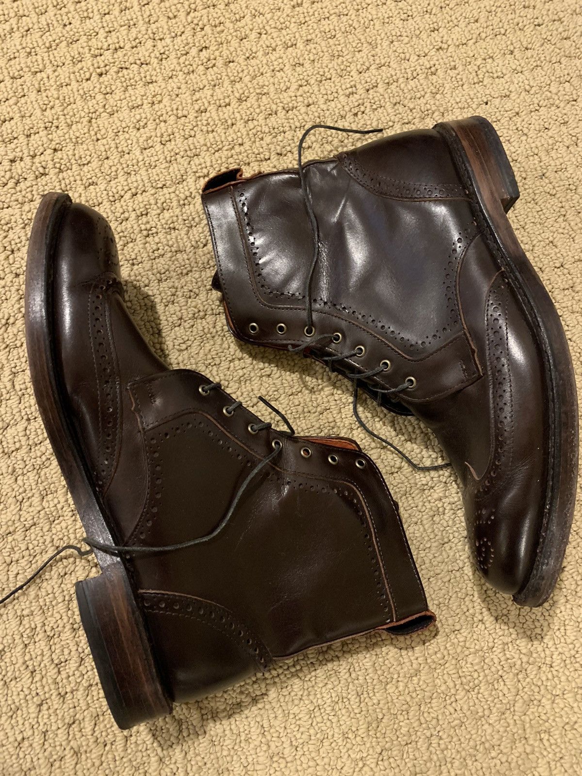 Dalton Wingtip Dress Boots