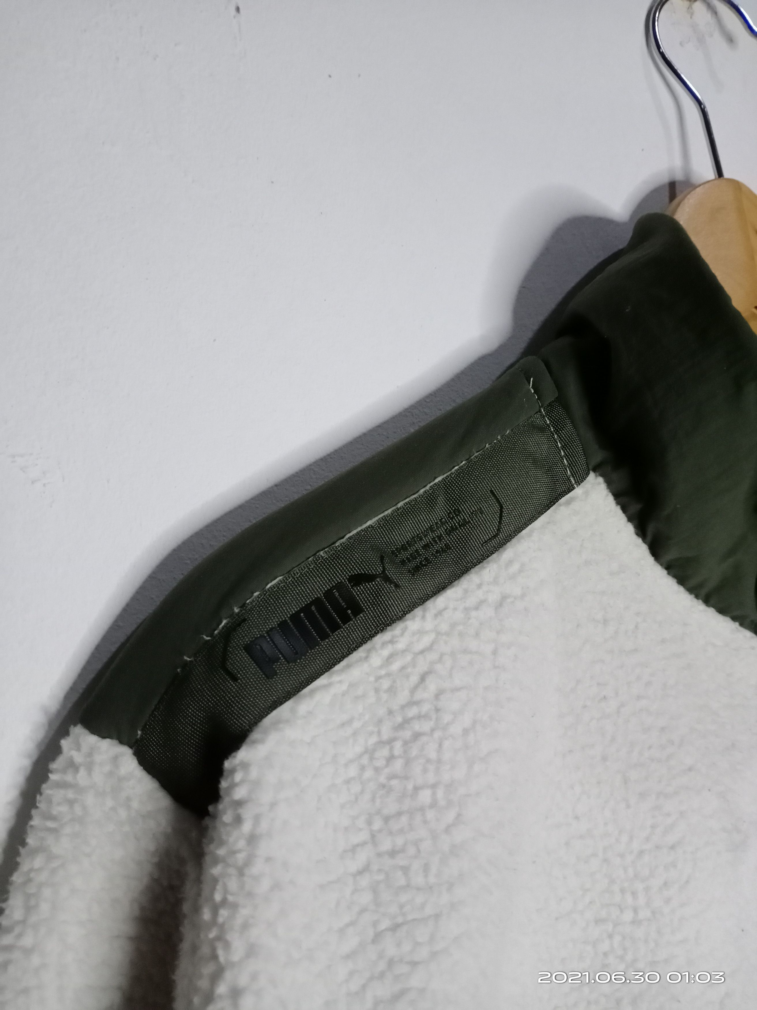 Puma Puma Half Zipper Fleece Deep Pile Jacket Size US L / EU 52-54 / 3 - 9 Thumbnail