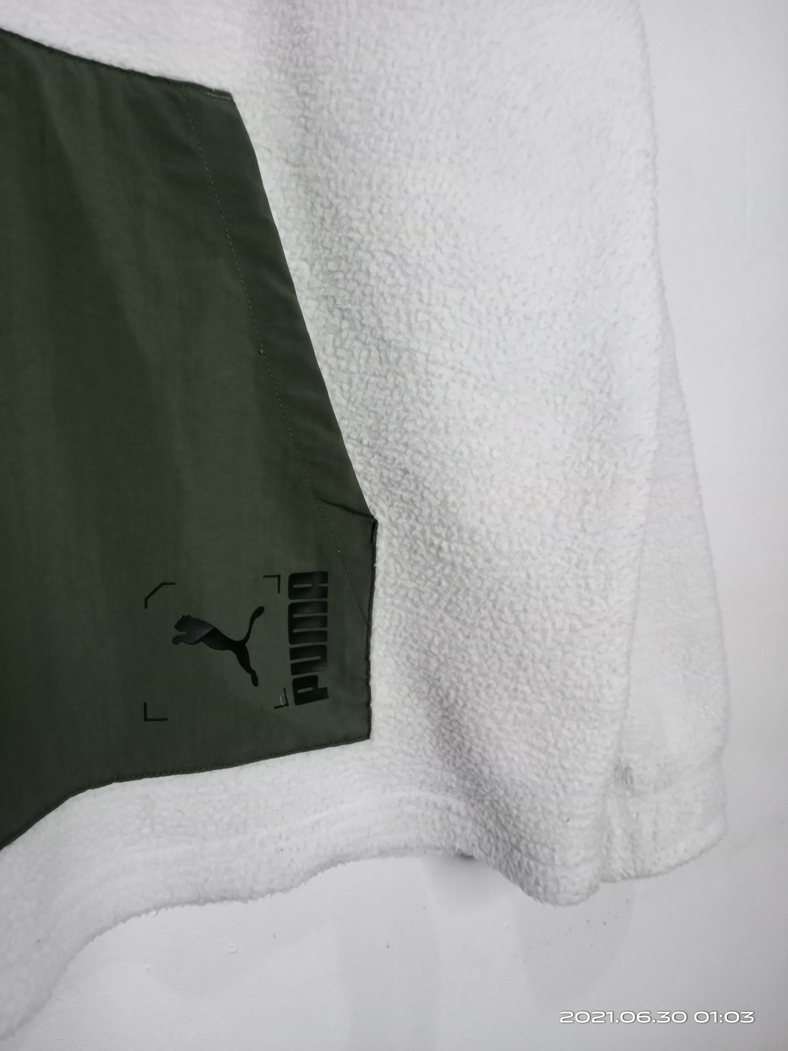 Puma Puma Half Zipper Fleece Deep Pile Jacket Size US L / EU 52-54 / 3 - 8 Thumbnail