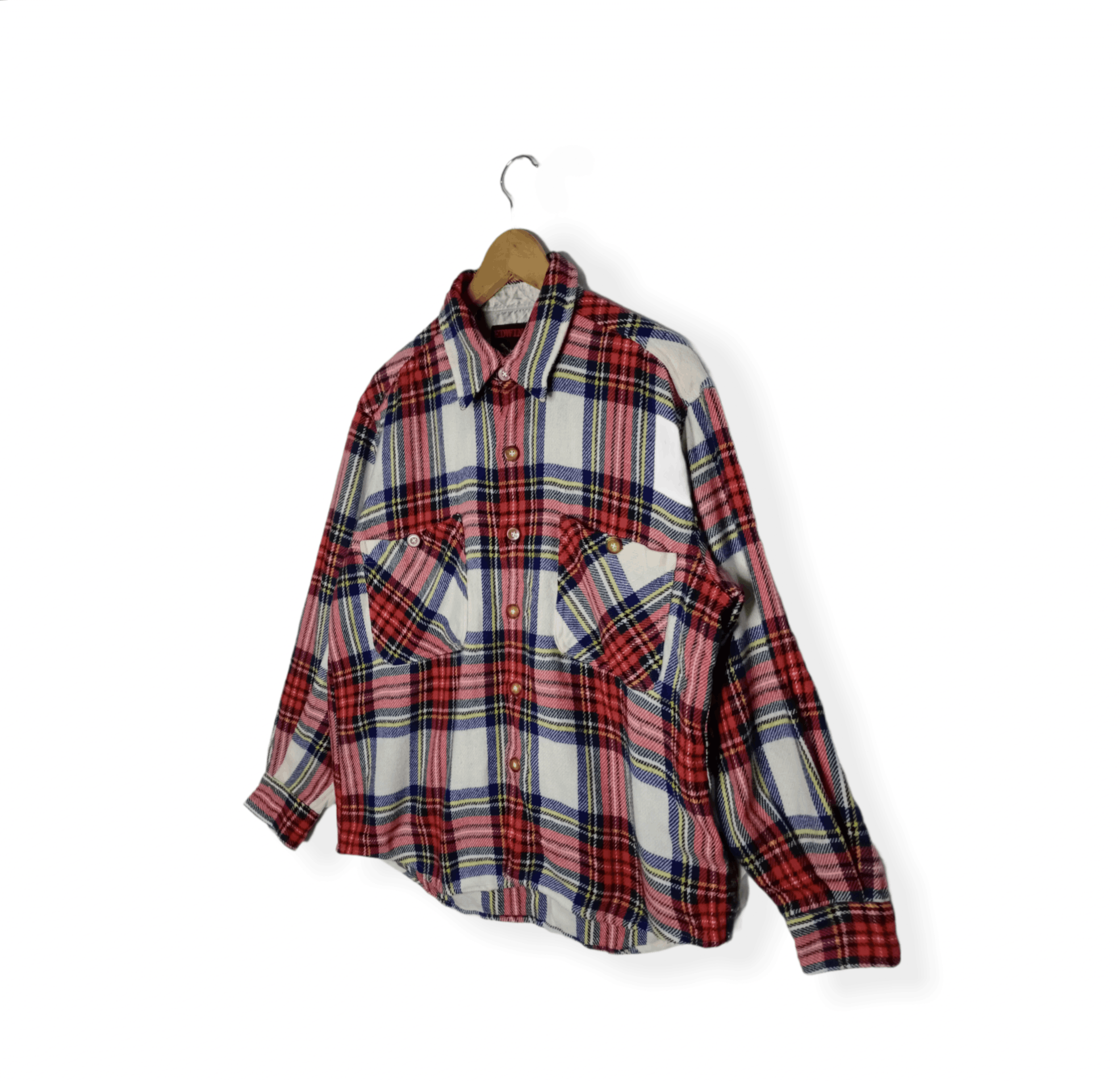 Edwin VINTAGE EDWIN OUTDOOR FLANNEL BUTTON UP SHIRT Size US L / EU 52-54 / 3 - 3 Thumbnail
