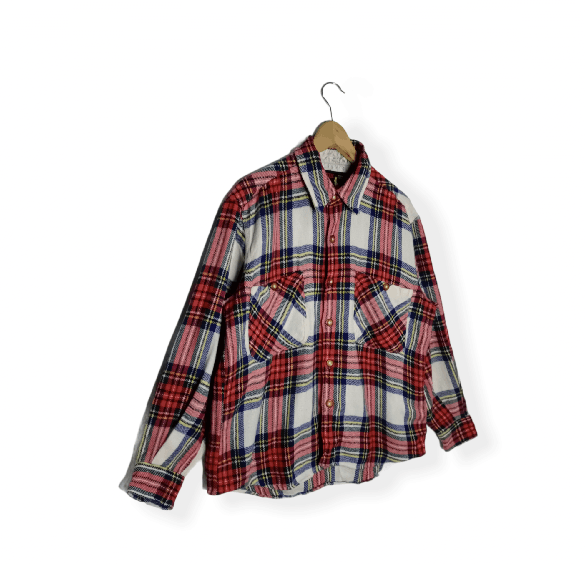 Edwin VINTAGE EDWIN OUTDOOR FLANNEL BUTTON UP SHIRT Size US L / EU 52-54 / 3 - 2 Thumbnail