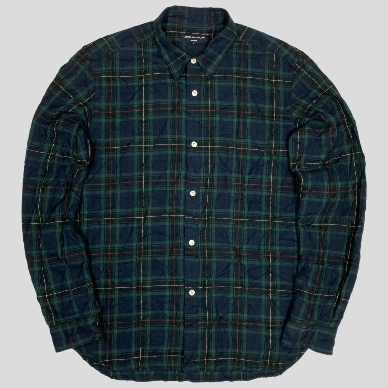 CDG Homme 2014 Crinkle Effect Shirt M