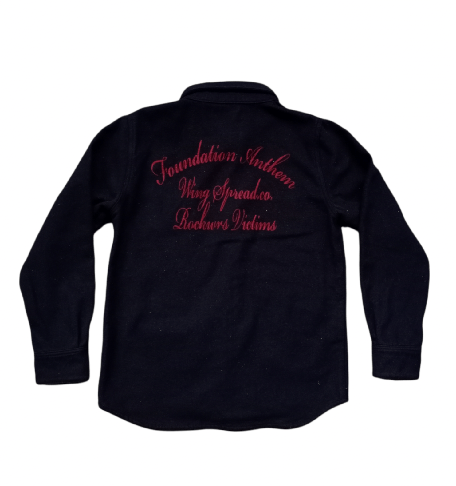 Indian Motorcycle VIntage Wing Spread Embroidery Fleece Button Jacket Size US M / EU 48-50 / 2 - 7 Thumbnail