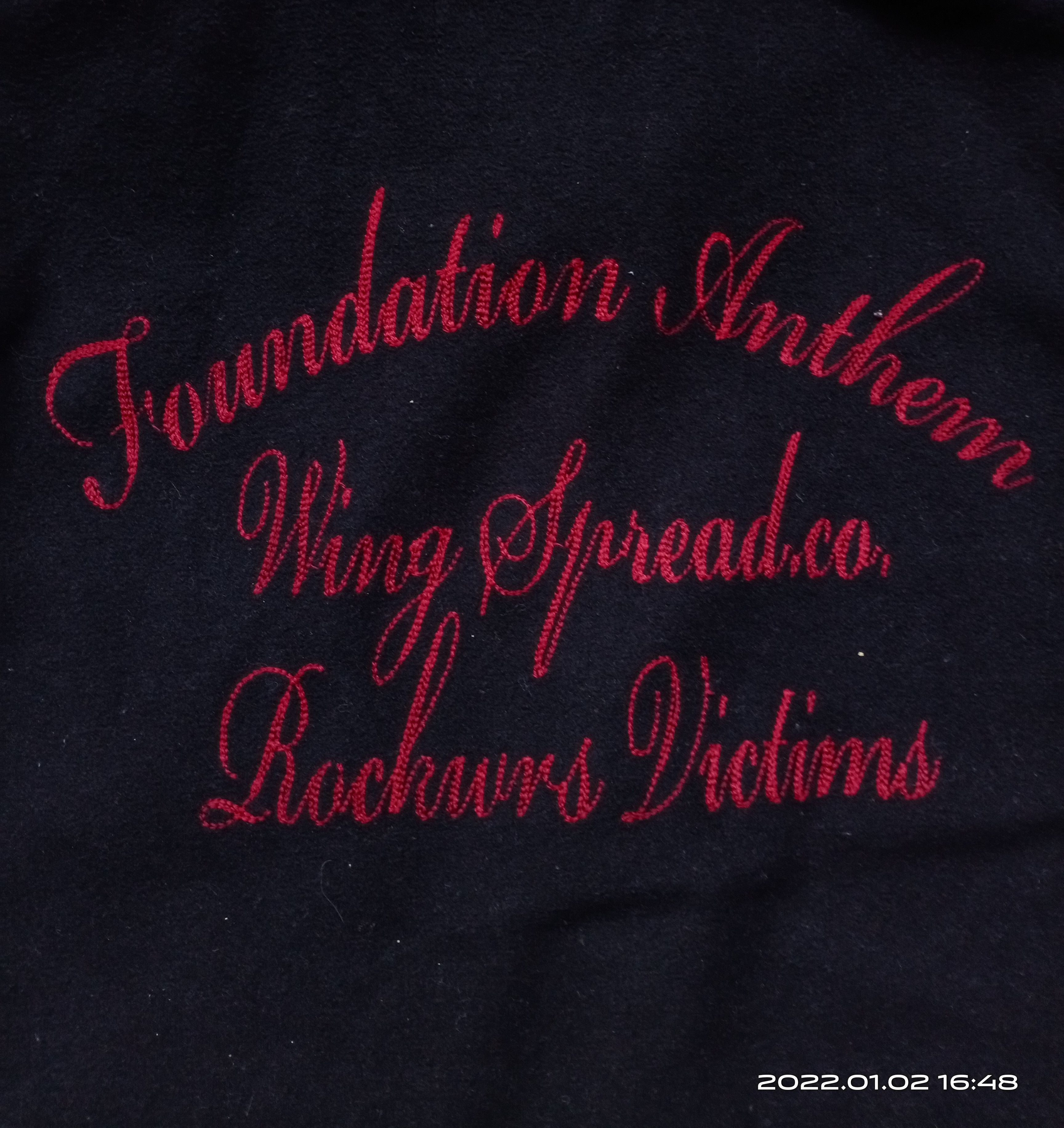 Indian Motorcycle VIntage Wing Spread Embroidery Fleece Button Jacket Size US M / EU 48-50 / 2 - 8 Thumbnail
