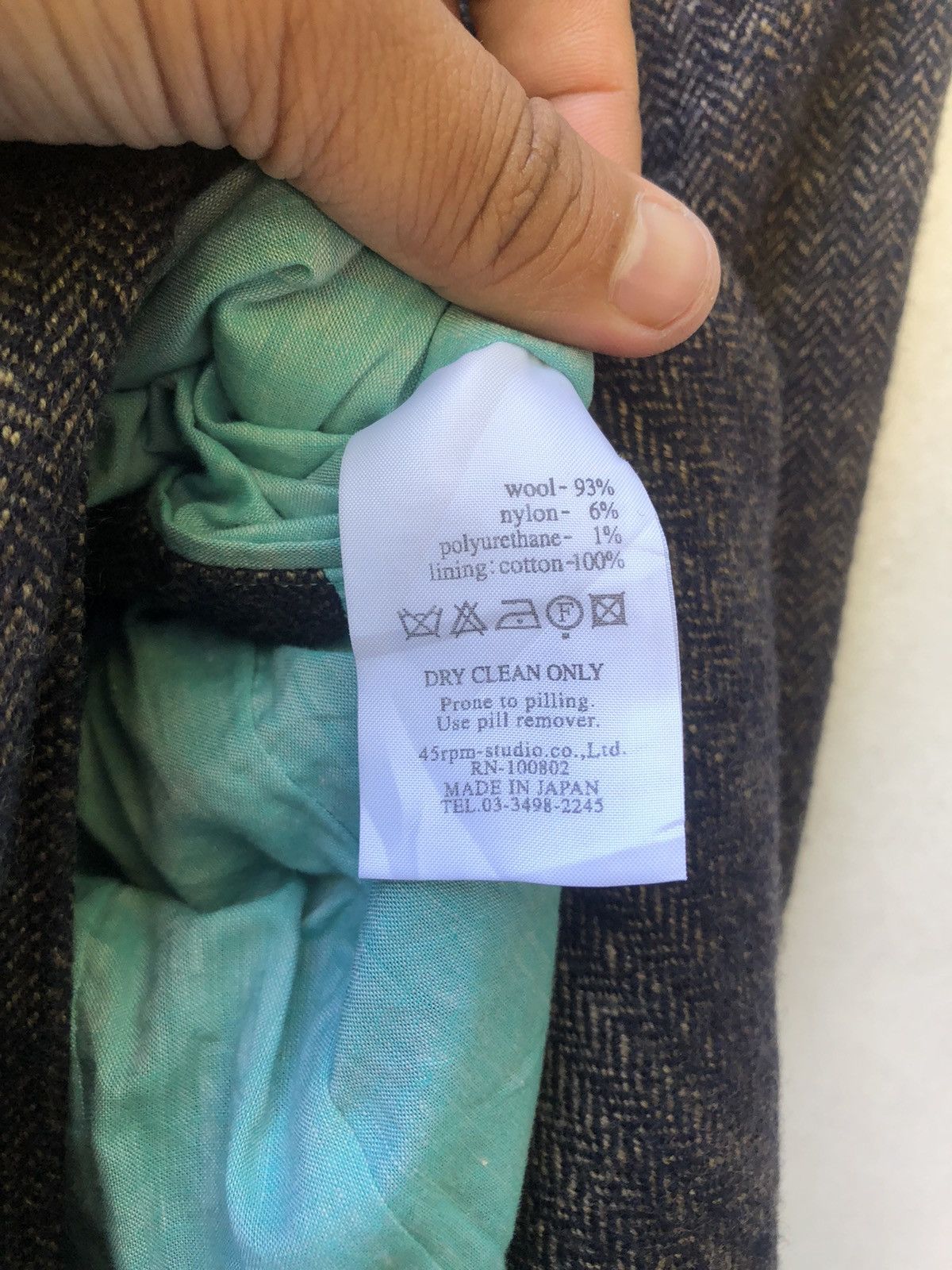 45rpm × Blue Blue Japan × Japanese Brand 45rpm Studio Japanese Brand Coat Size US XS / EU 42 / 0 - 4 Thumbnail