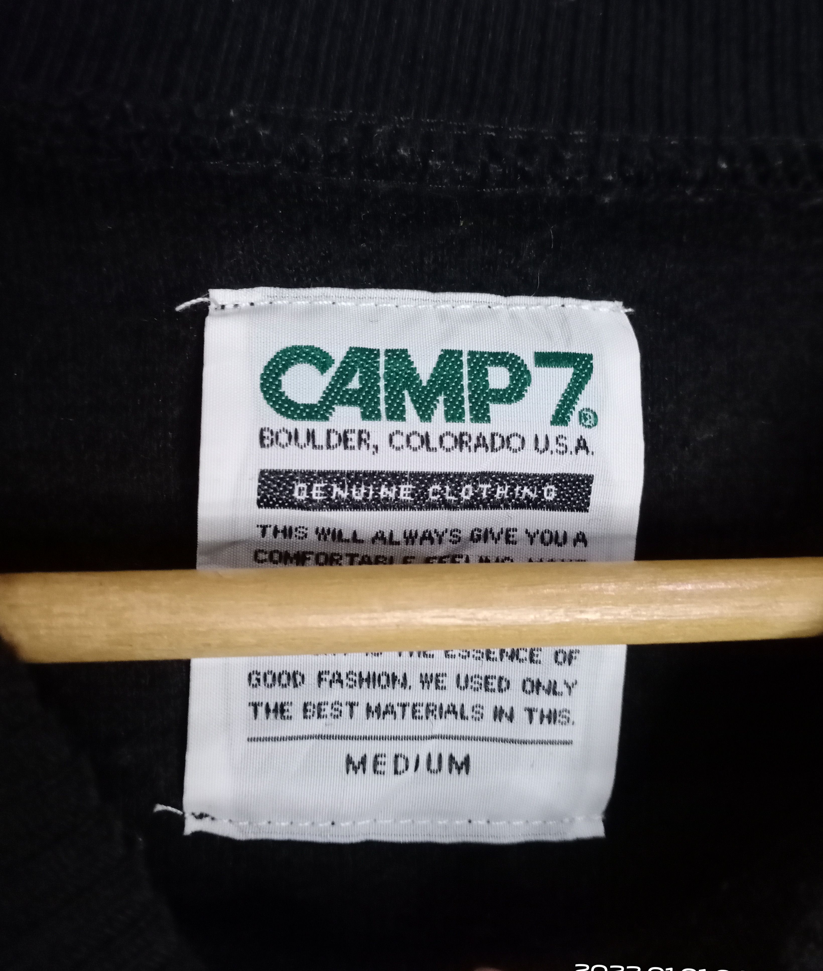 Japanese Brand CAMP7 FLEECE DEEP PILE SWEATSHIRT Size US M / EU 48-50 / 2 - 4 Thumbnail