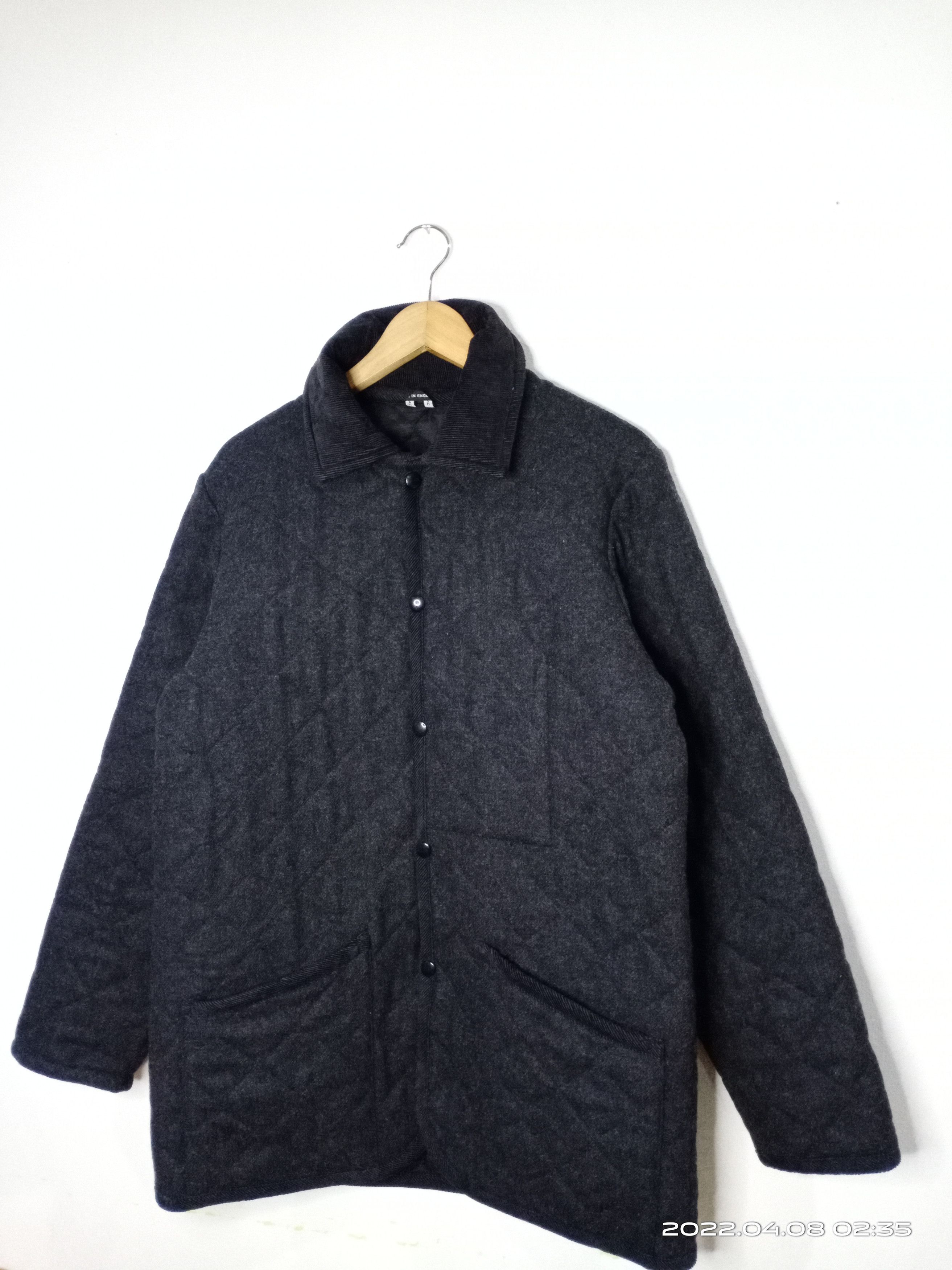 Designer Equal Wool Button Jacket Made In England Nice Design Size US L / EU 52-54 / 3 - 2 Thumbnail
