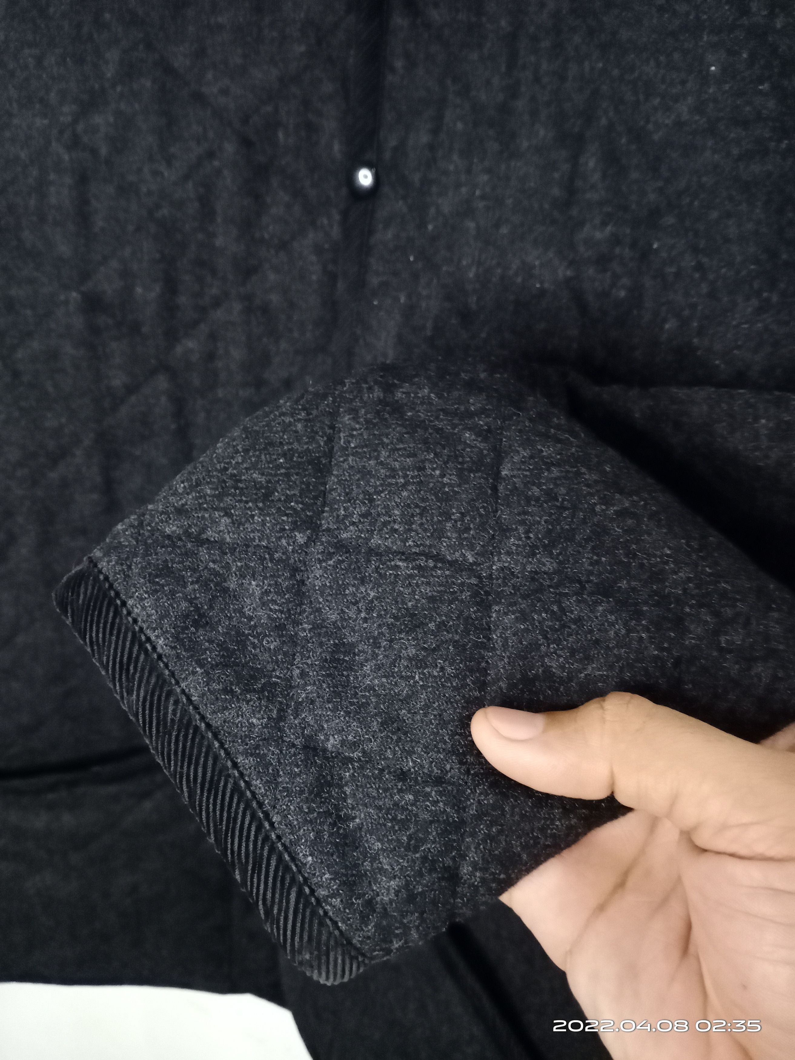 Designer Equal Wool Button Jacket Made In England Nice Design Size US L / EU 52-54 / 3 - 3 Thumbnail