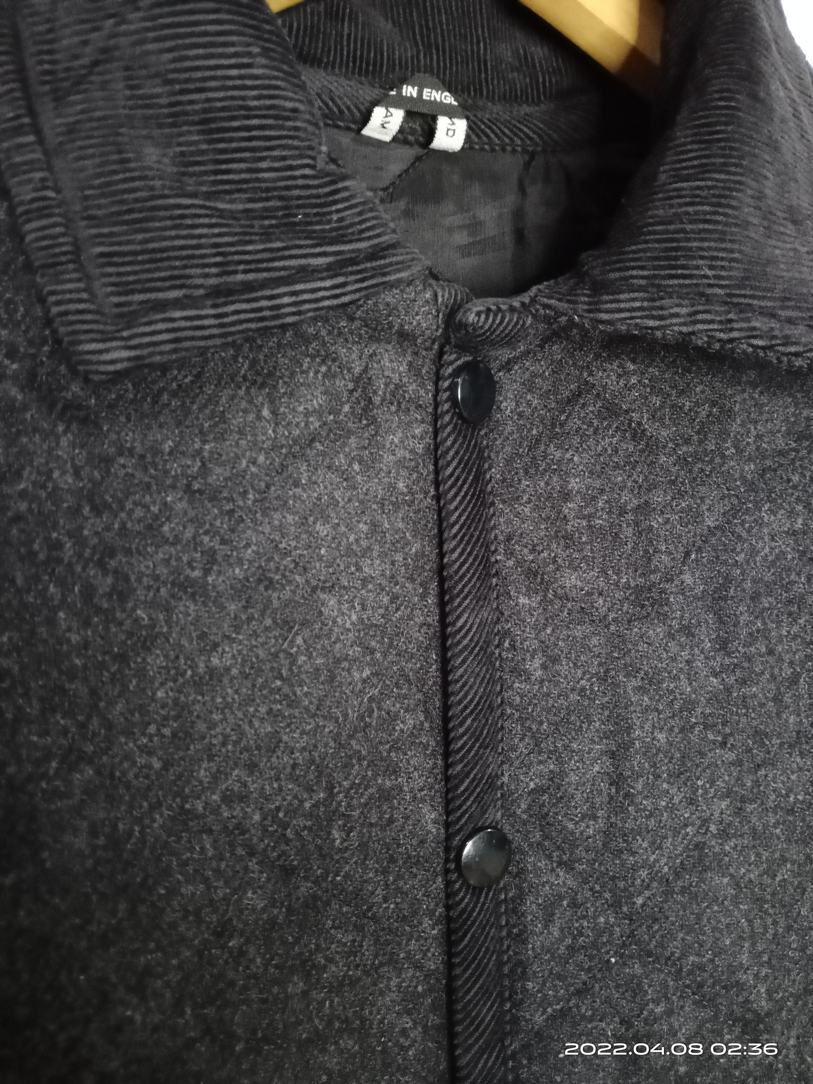 Designer Equal Wool Button Jacket Made In England Nice Design Size US L / EU 52-54 / 3 - 4 Thumbnail