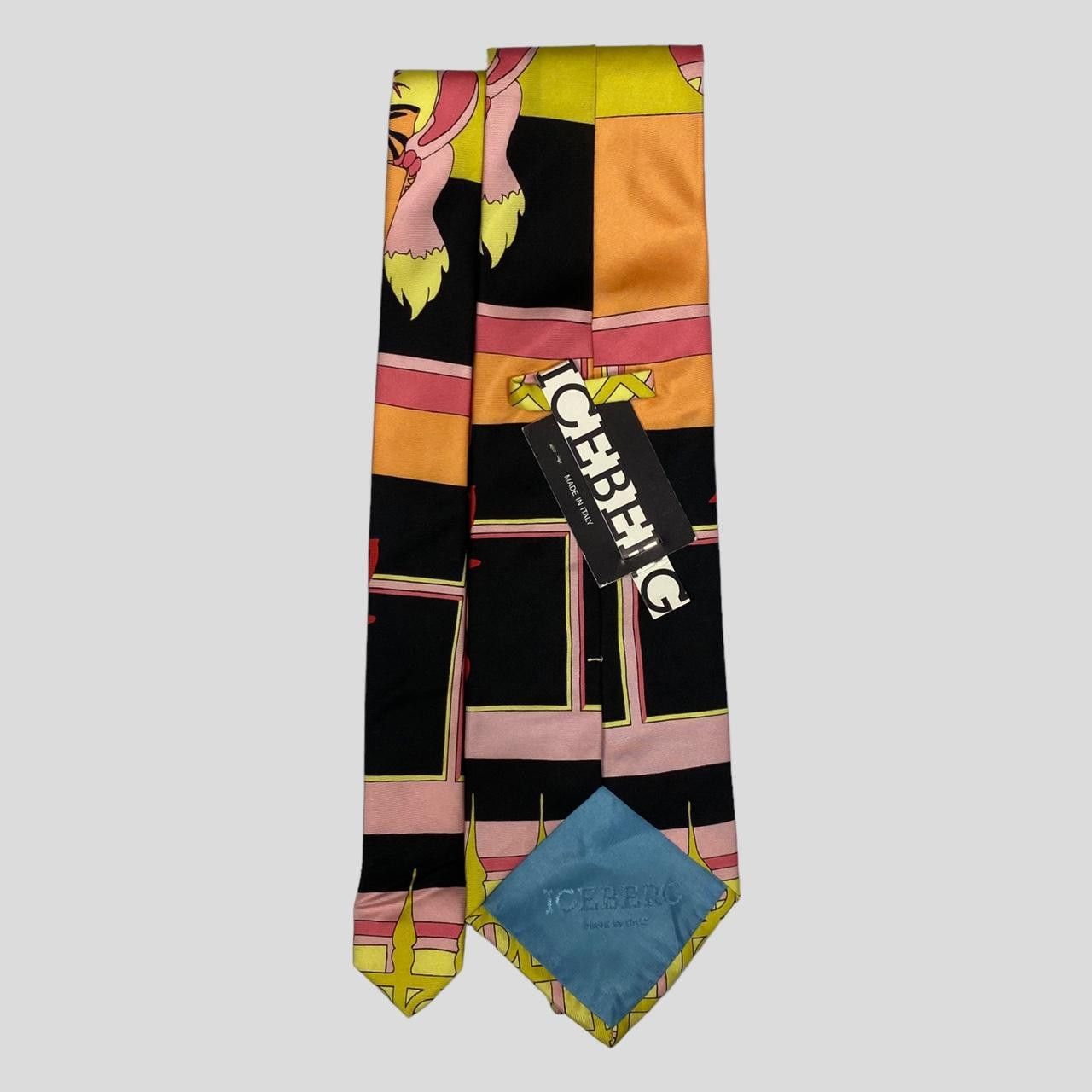 Iceberg Iceberg 1992 Don’t Drug Out Silk Tie. Size ONE SIZE - 2 Thumbnail