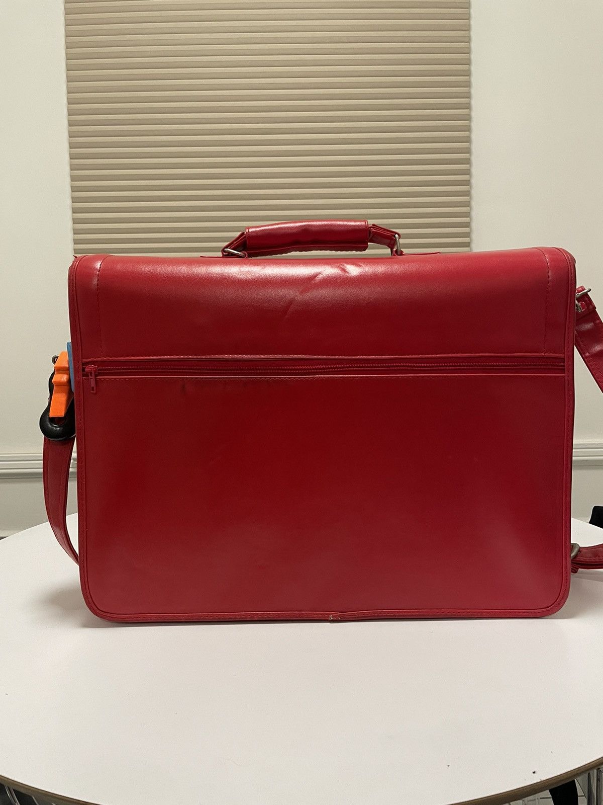 Walter Van Beirendonck AW1998 Oversized Puk-Puk Leather Schoolbag Size ONE SIZE - 6 Thumbnail