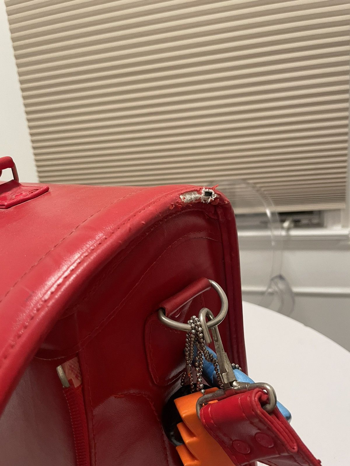 Walter Van Beirendonck AW1998 Oversized Puk-Puk Leather Schoolbag Size ONE SIZE - 10 Thumbnail