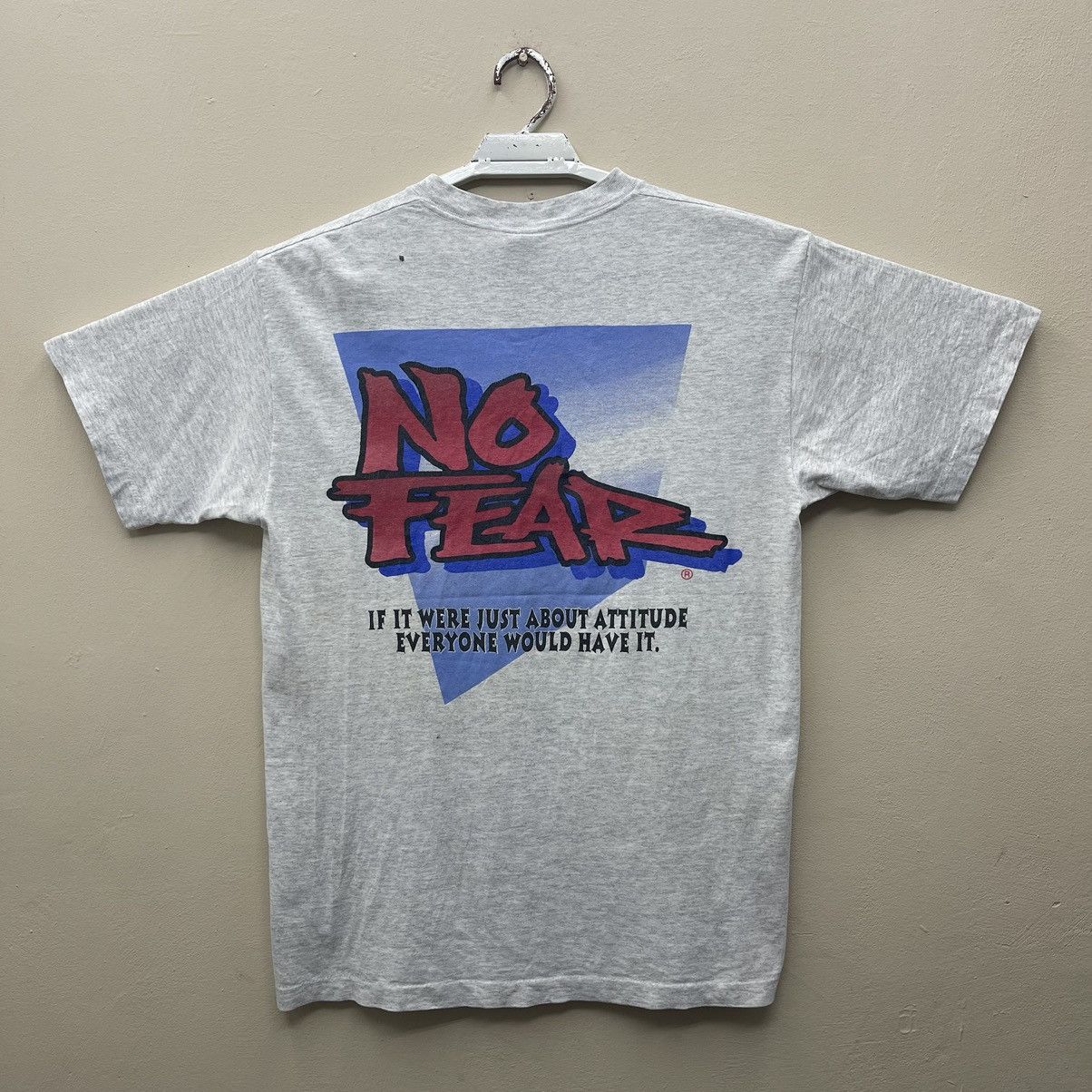 Vintage 90s No Fear T-Shirt All Single Stitch
