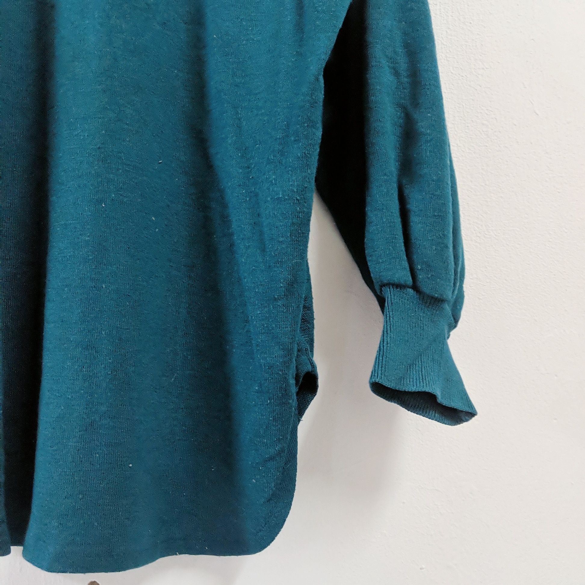 Aran Isles Knitwear × Japanese Brand Vintage Japan Rare Flower Design Knitwear Sweater Size US L / EU 52-54 / 3 - 8 Thumbnail