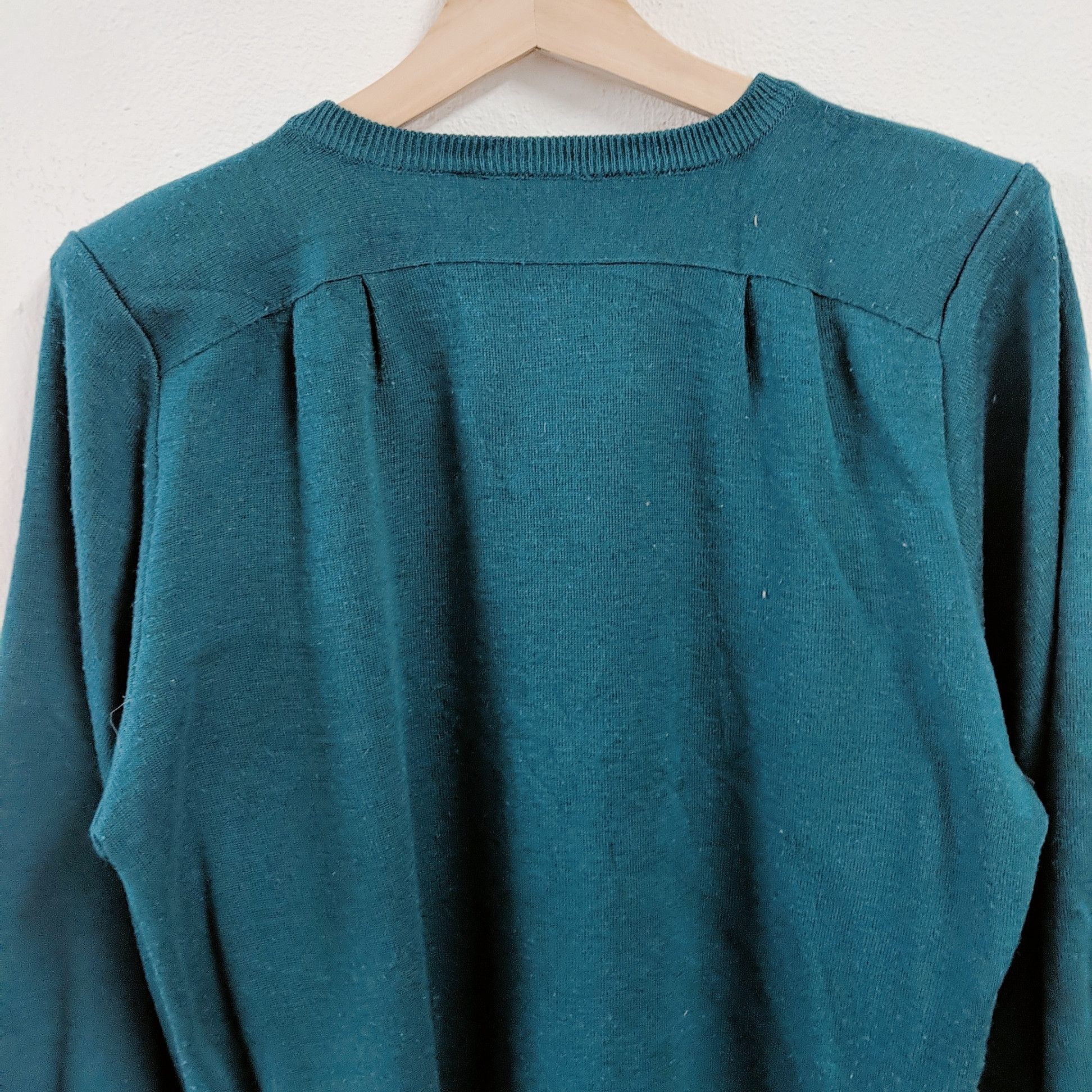 Aran Isles Knitwear × Japanese Brand Vintage Japan Rare Flower Design Knitwear Sweater Size US L / EU 52-54 / 3 - 9 Thumbnail