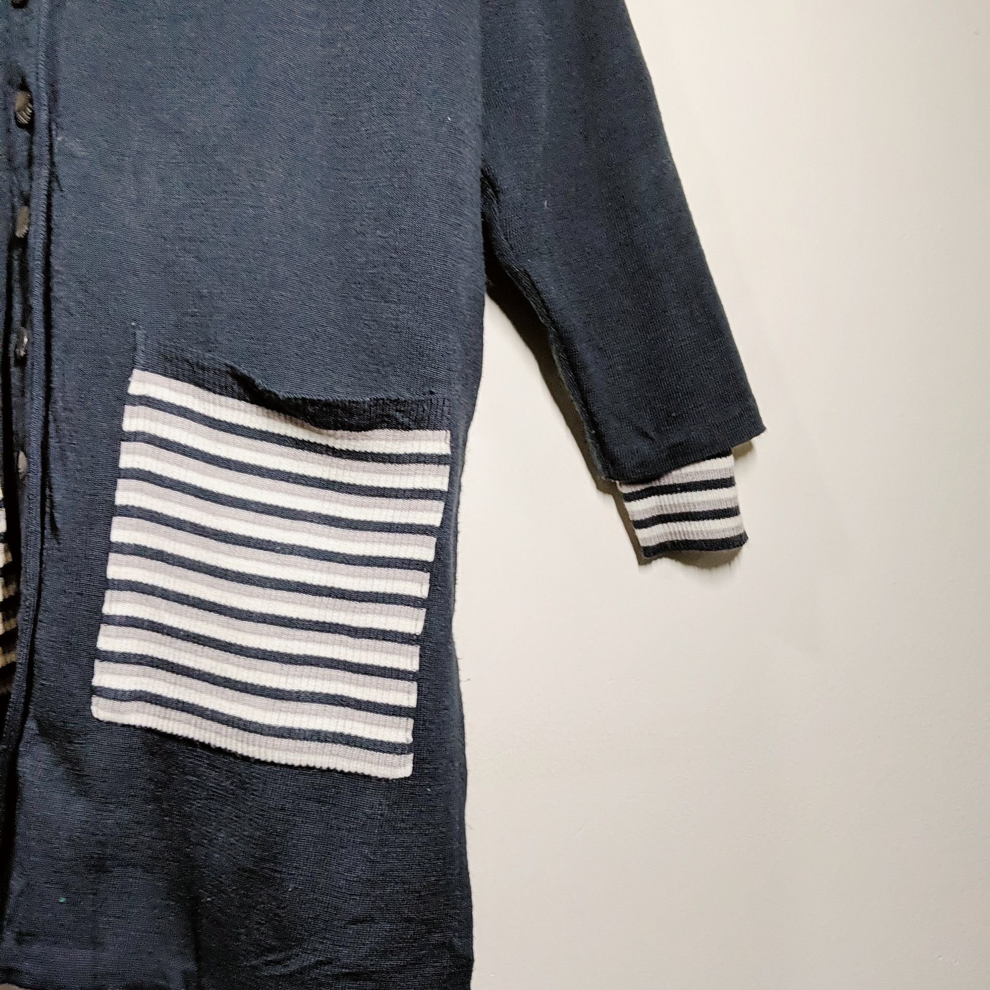 Japanese Brand Vintage Lucky Bird Cardigan Knitwear With Pocket Size US M / EU 48-50 / 2 - 4 Thumbnail