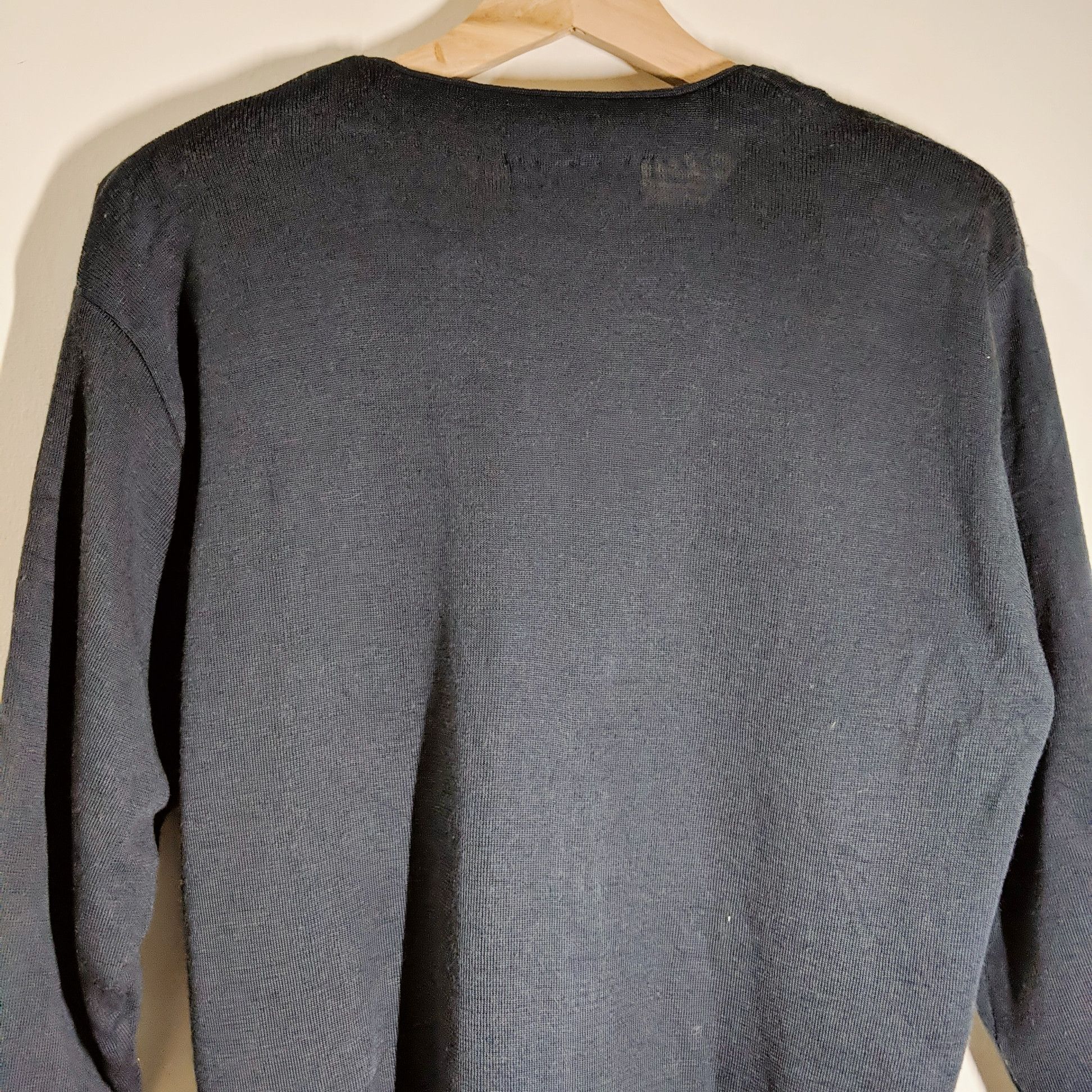 Japanese Brand Vintage Lucky Bird Cardigan Knitwear With Pocket Size US M / EU 48-50 / 2 - 2 Thumbnail