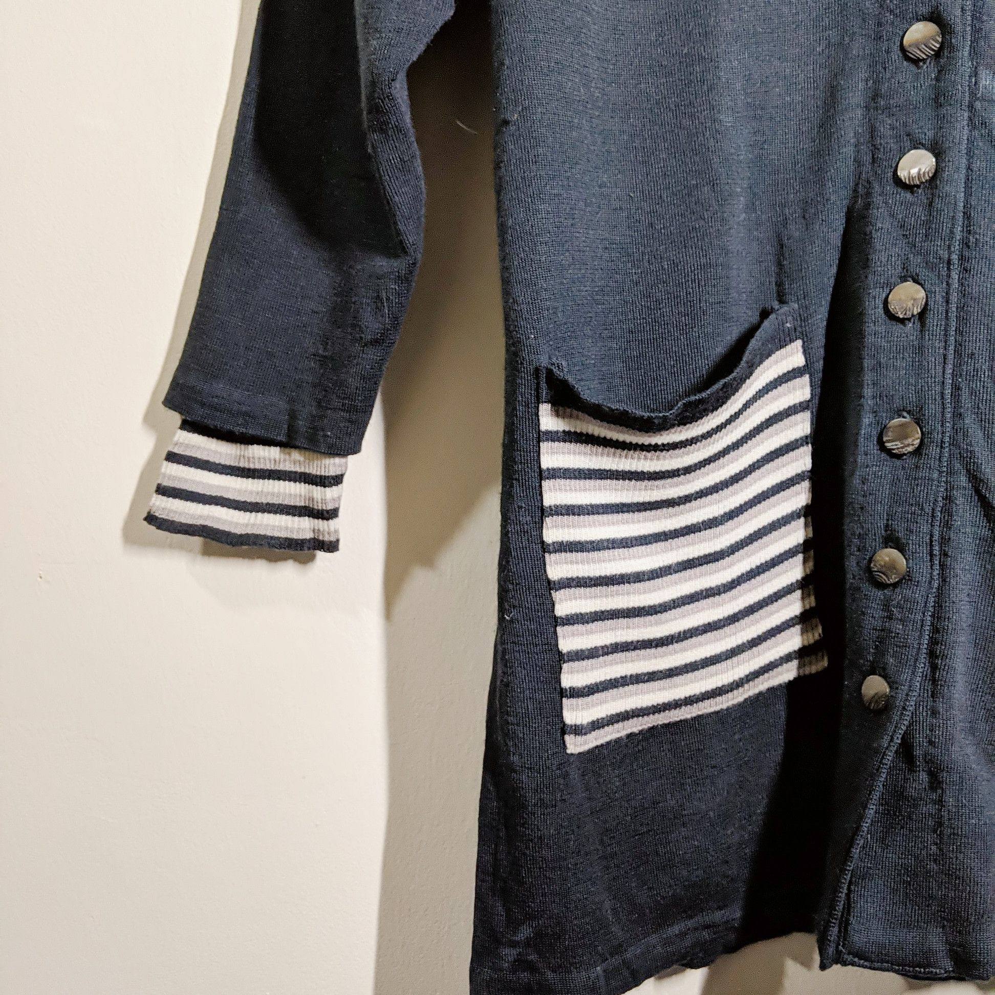 Japanese Brand Vintage Lucky Bird Cardigan Knitwear With Pocket Size US M / EU 48-50 / 2 - 10 Thumbnail
