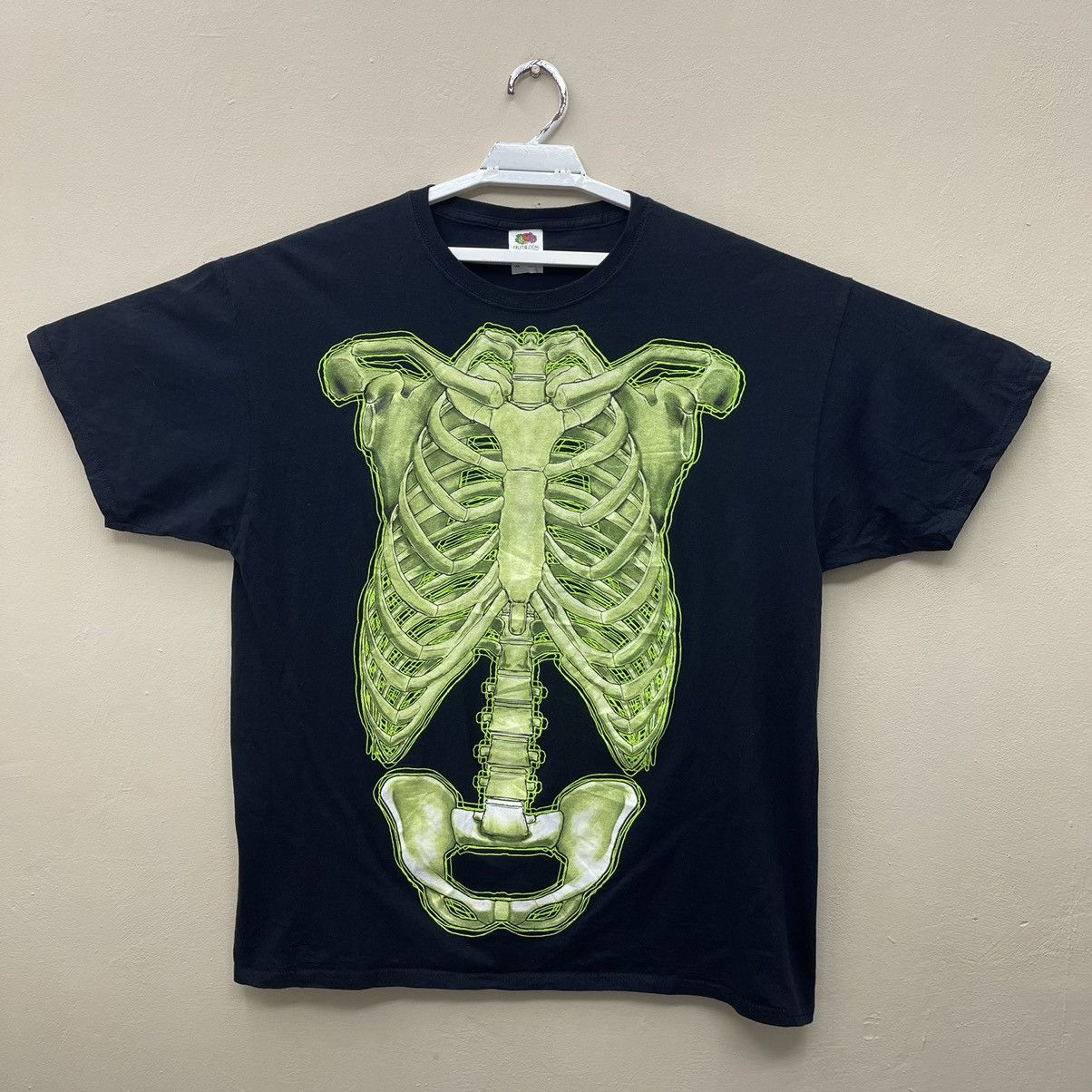 Band Tees Vintage Y2k Bones Abstract Creepy Vamp Angey Horror Skeleton Size US XL / EU 56 / 4 - 1 Thumbnail