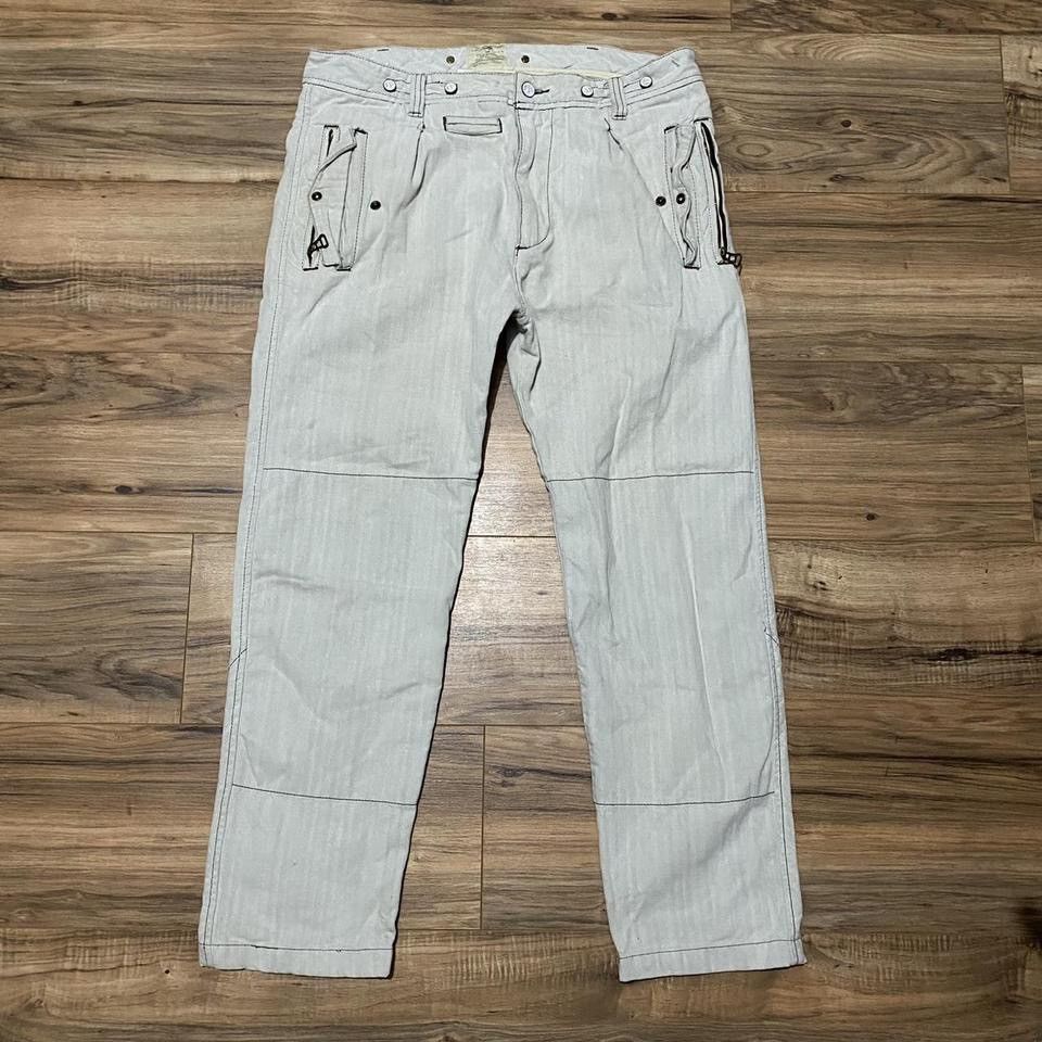 y2k Diesel Denim Psychotechnic White Jeans Size 32