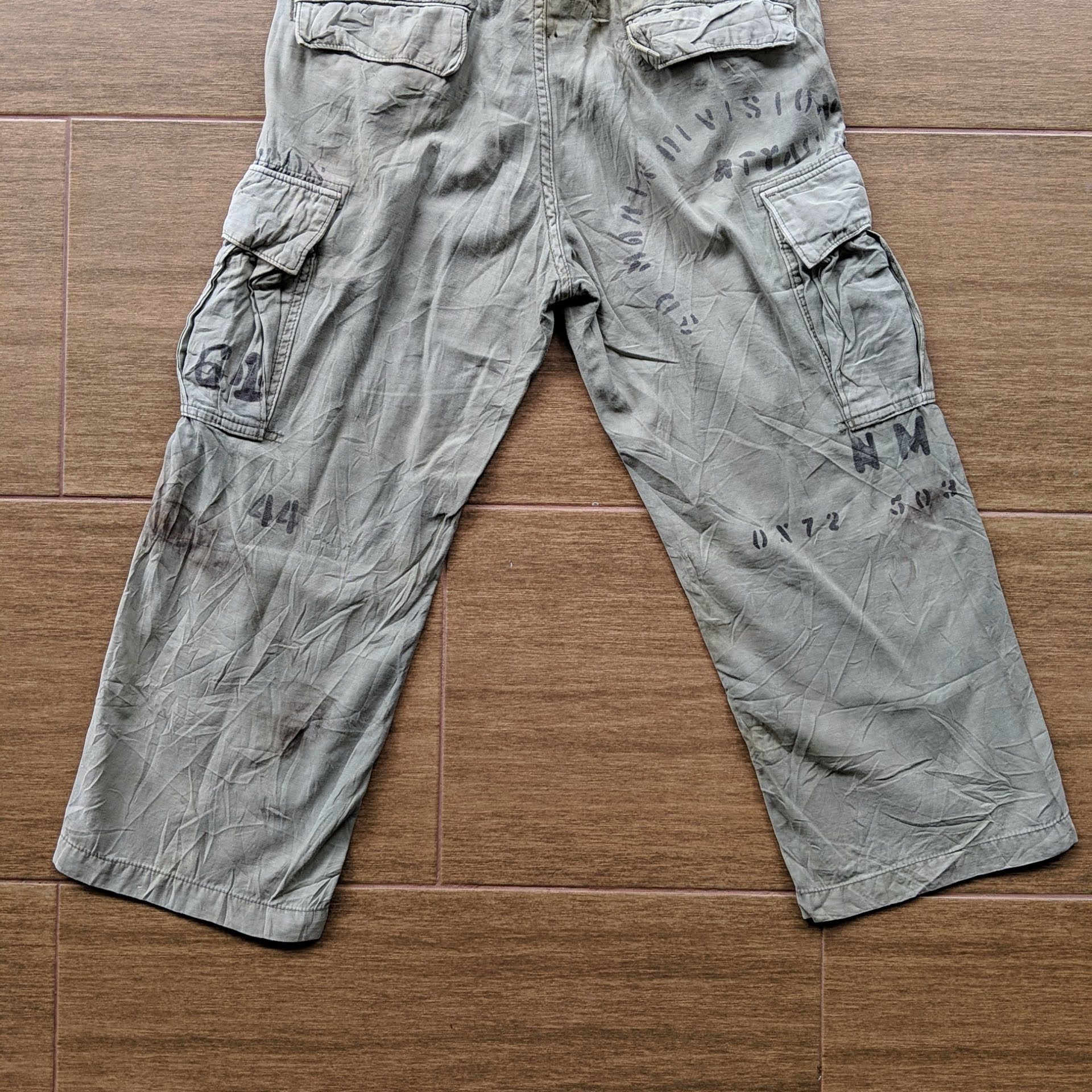 Japanese Brand Vintage Denim Duncaree Cargo Tactical Trousers Pants Size US 29 - 12 Thumbnail