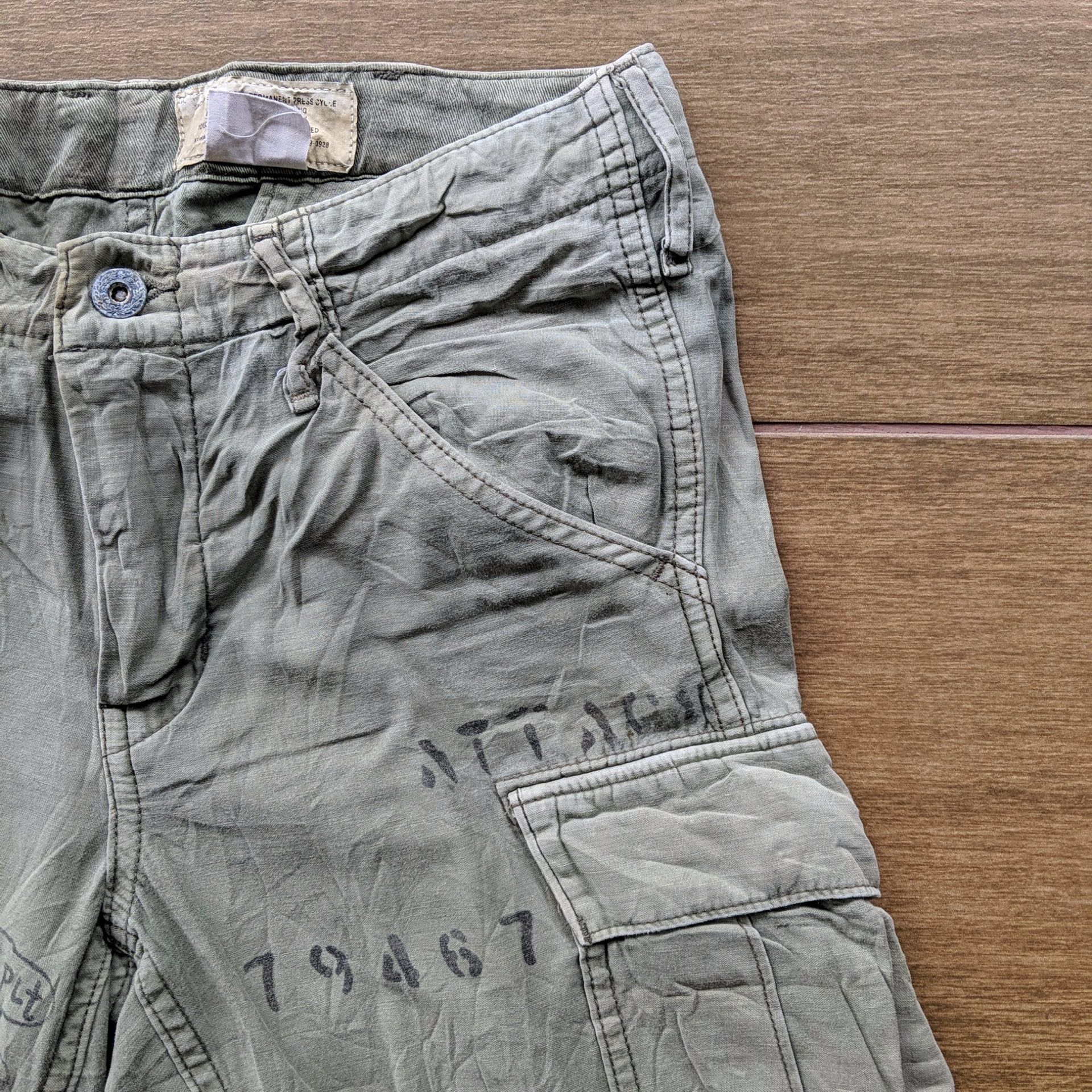 Japanese Brand Vintage Denim Duncaree Cargo Tactical Trousers Pants Size US 29 - 5 Thumbnail