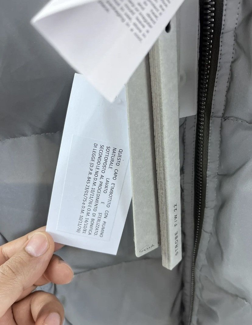 Rick Owens RICK OWENS Reflex Oversized Quilted Reflective Jacket Size US S / EU 44-46 / 1 - 9 Thumbnail