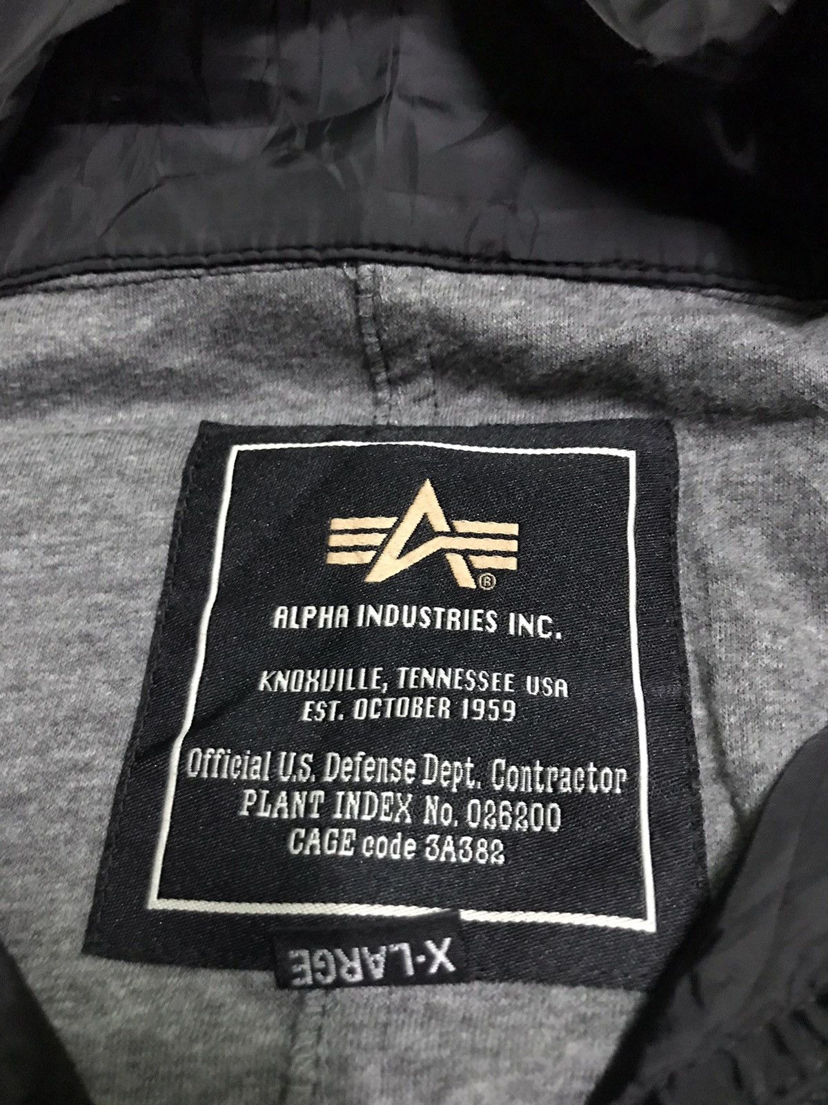 Alpha Industries Alpha field nylon jacket hoodie Size US XL / EU 56 / 4 - 4 Thumbnail