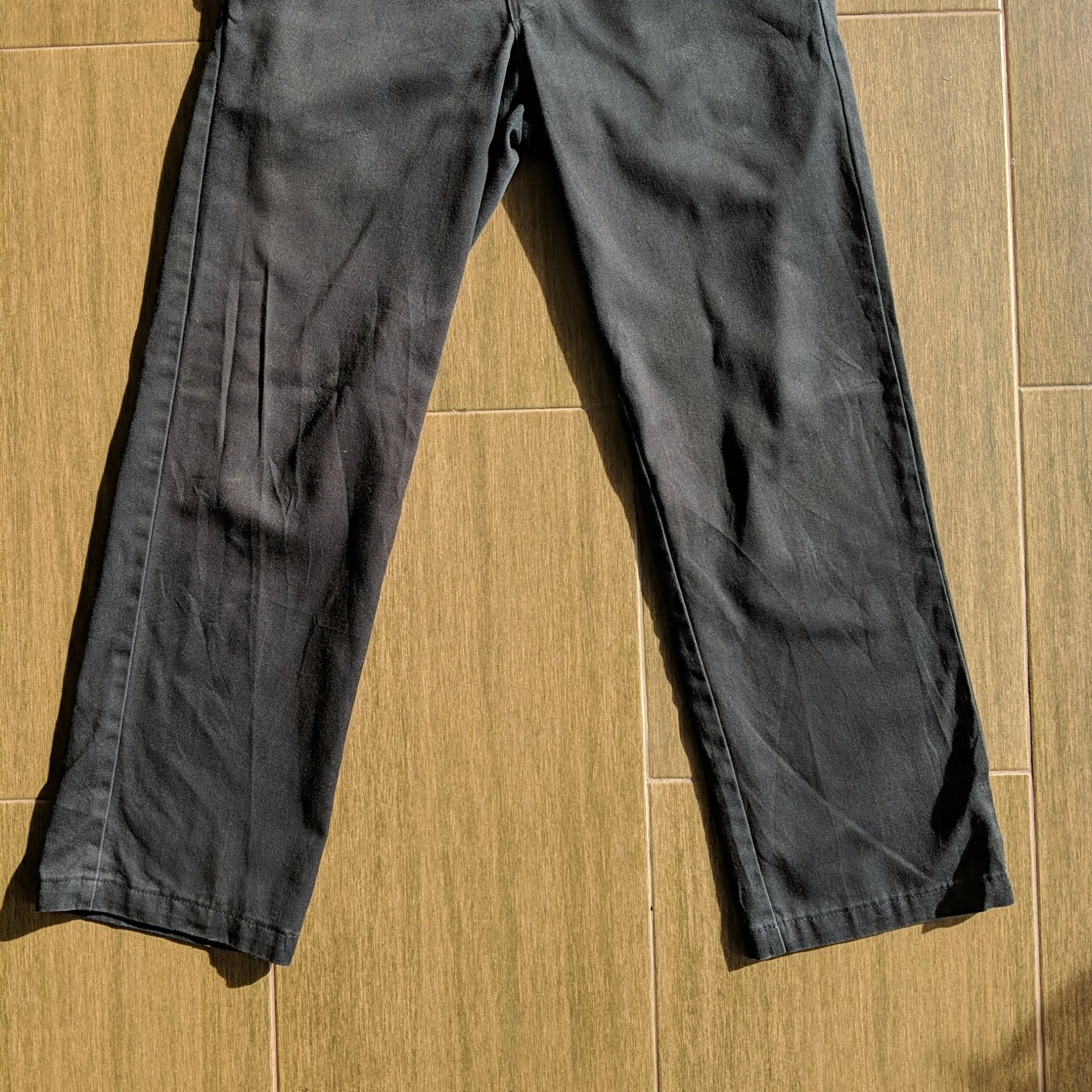 Dickies W28 Vintage Dickies 874 Trousers Black Casual Pants Size US 28 / EU 44 - 5 Thumbnail