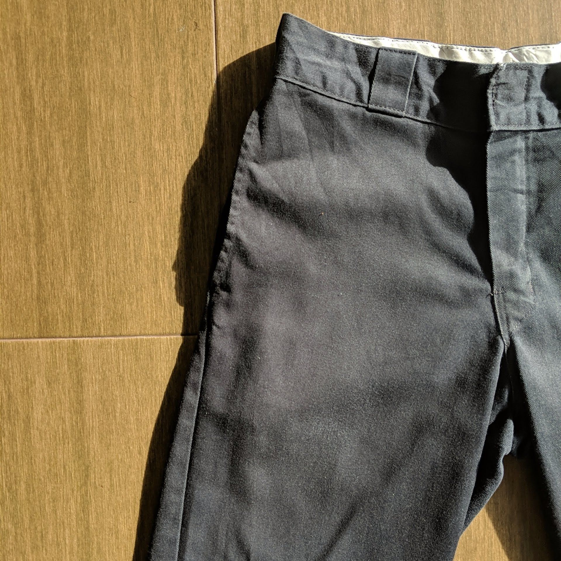 Dickies W28 Vintage Dickies 874 Trousers Black Casual Pants Size US 28 / EU 44 - 3 Thumbnail