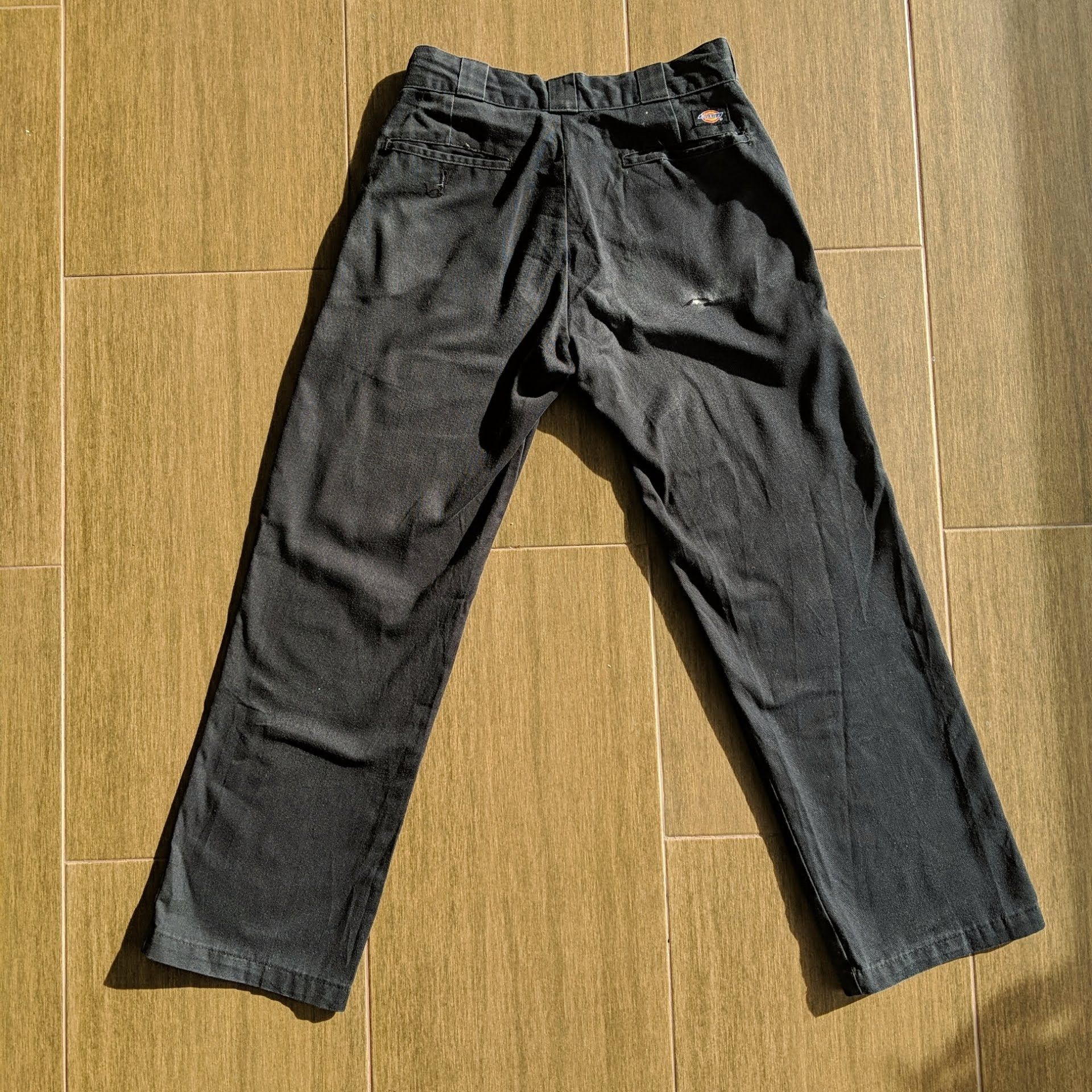Dickies W28 Vintage Dickies 874 Trousers Black Casual Pants Size US 28 / EU 44 - 7 Thumbnail