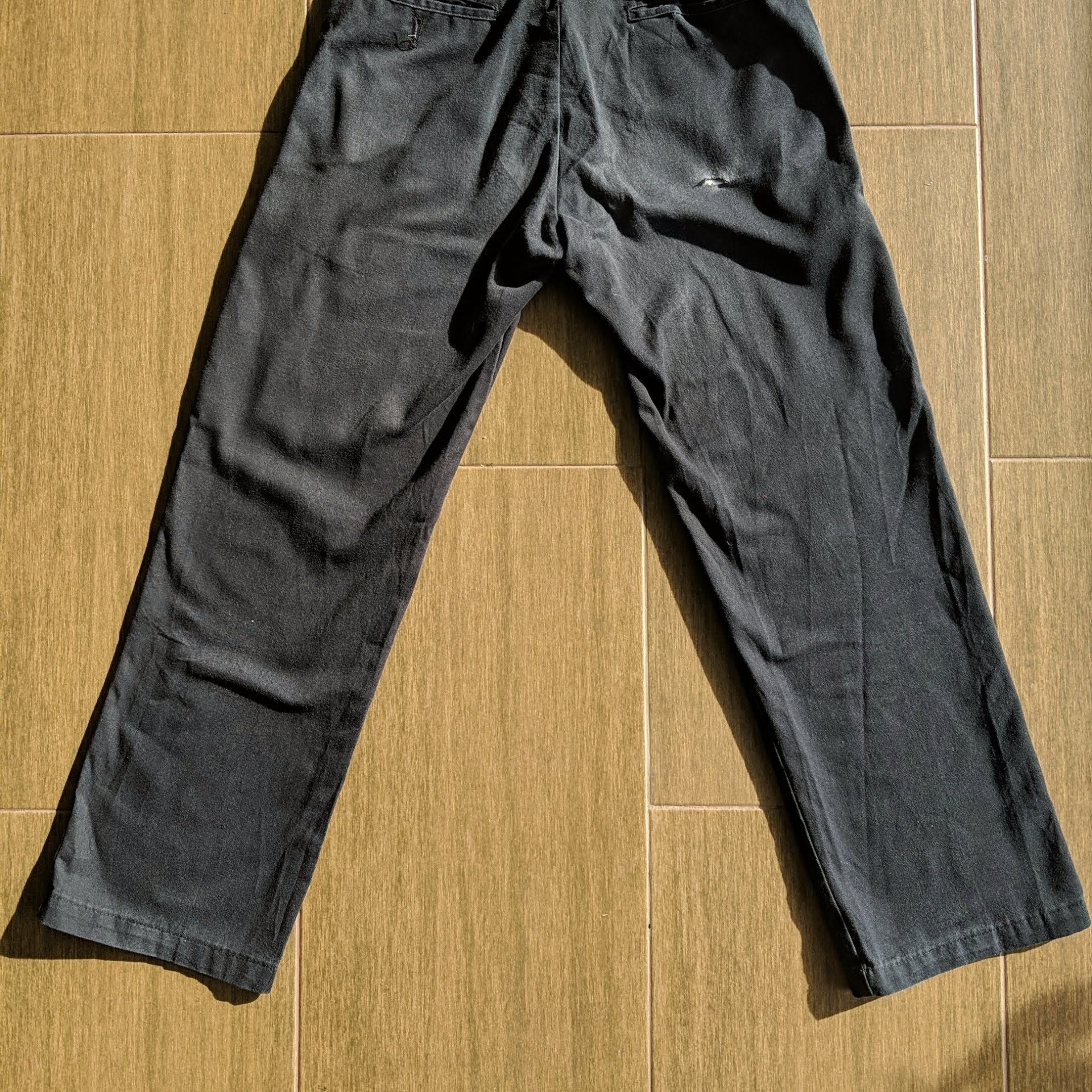 Dickies W28 Vintage Dickies 874 Trousers Black Casual Pants Size US 28 / EU 44 - 9 Thumbnail