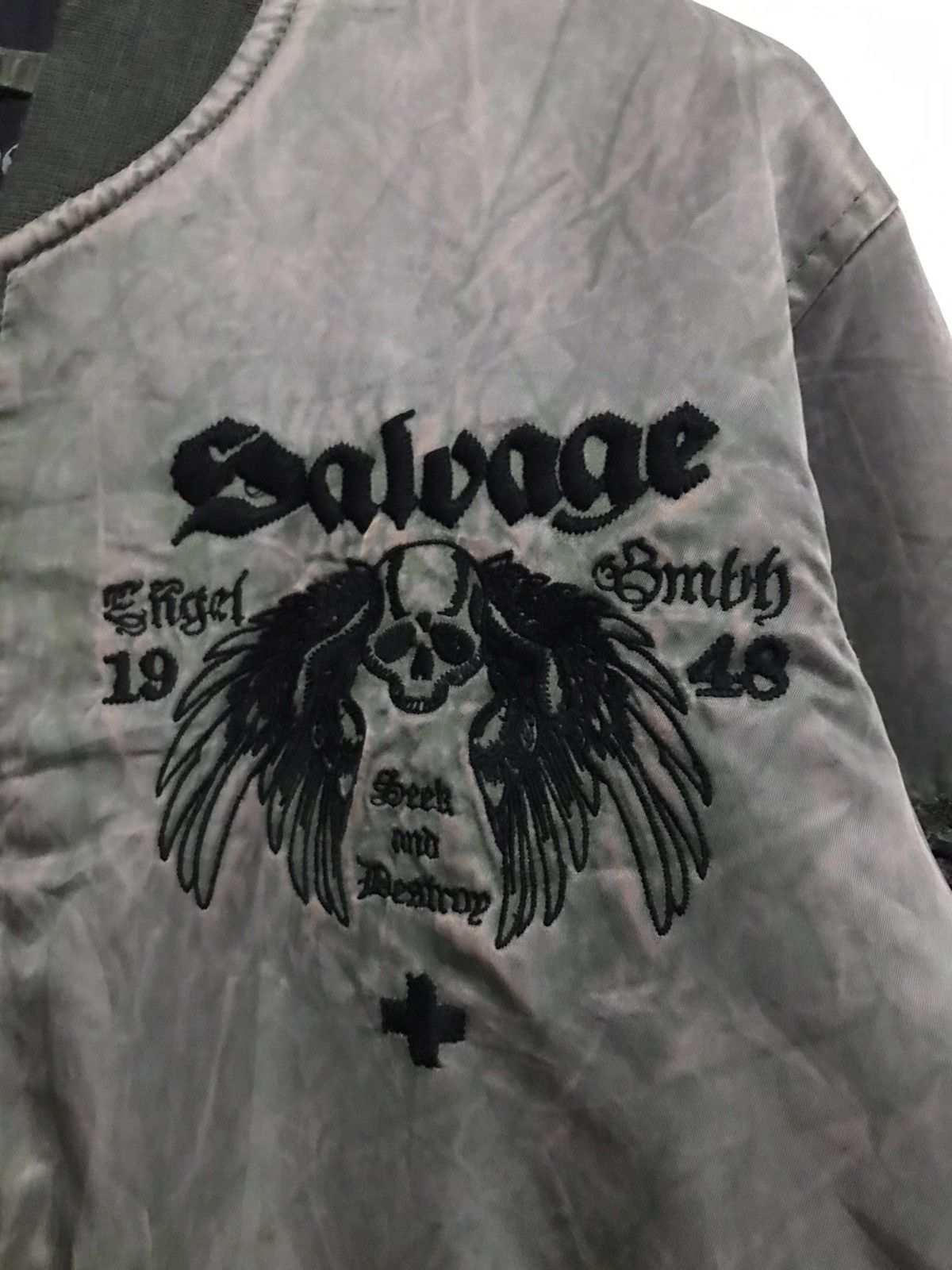 Alpha Industries Salvage alpha bomber jacket Size US S / EU 44-46 / 1 - 7 Thumbnail
