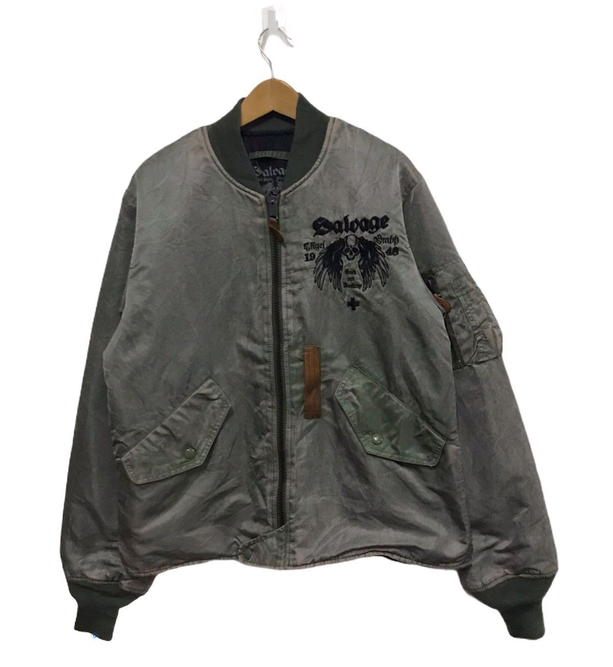Alpha Industries Salvage alpha bomber jacket Size US S / EU 44-46 / 1 - 3 Thumbnail
