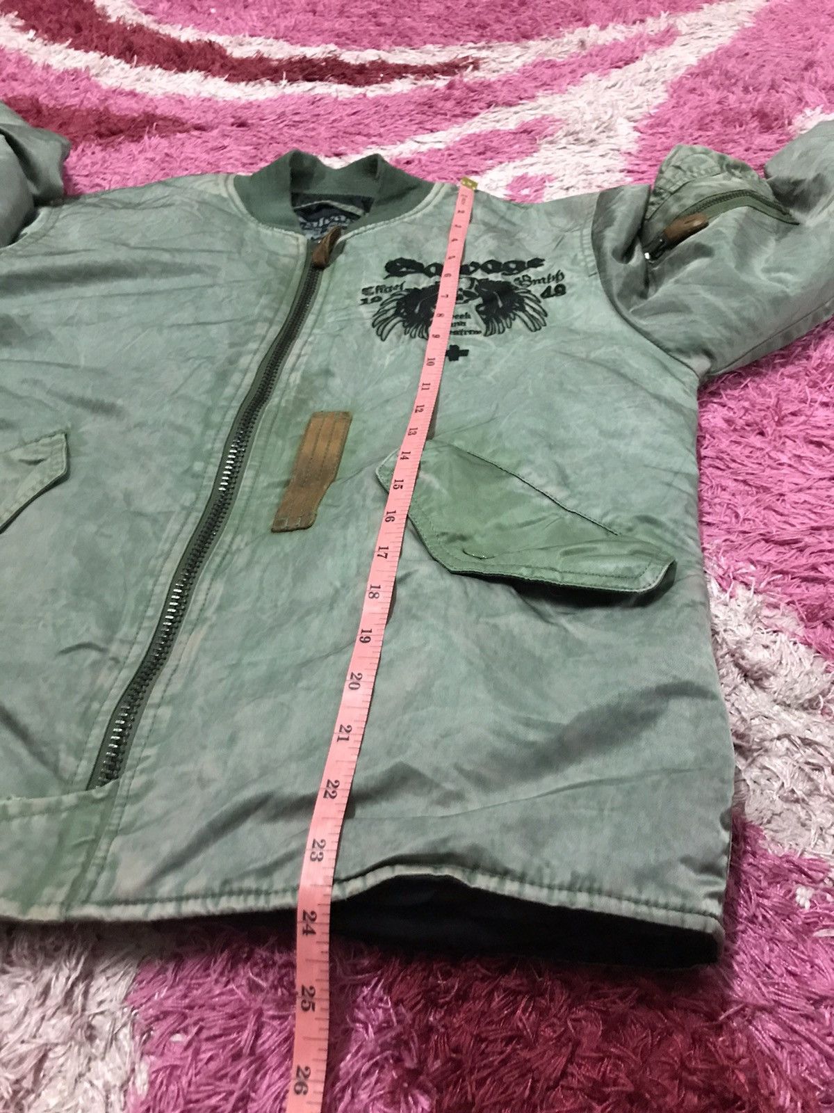 Alpha Industries Salvage alpha bomber jacket Size US S / EU 44-46 / 1 - 12 Thumbnail